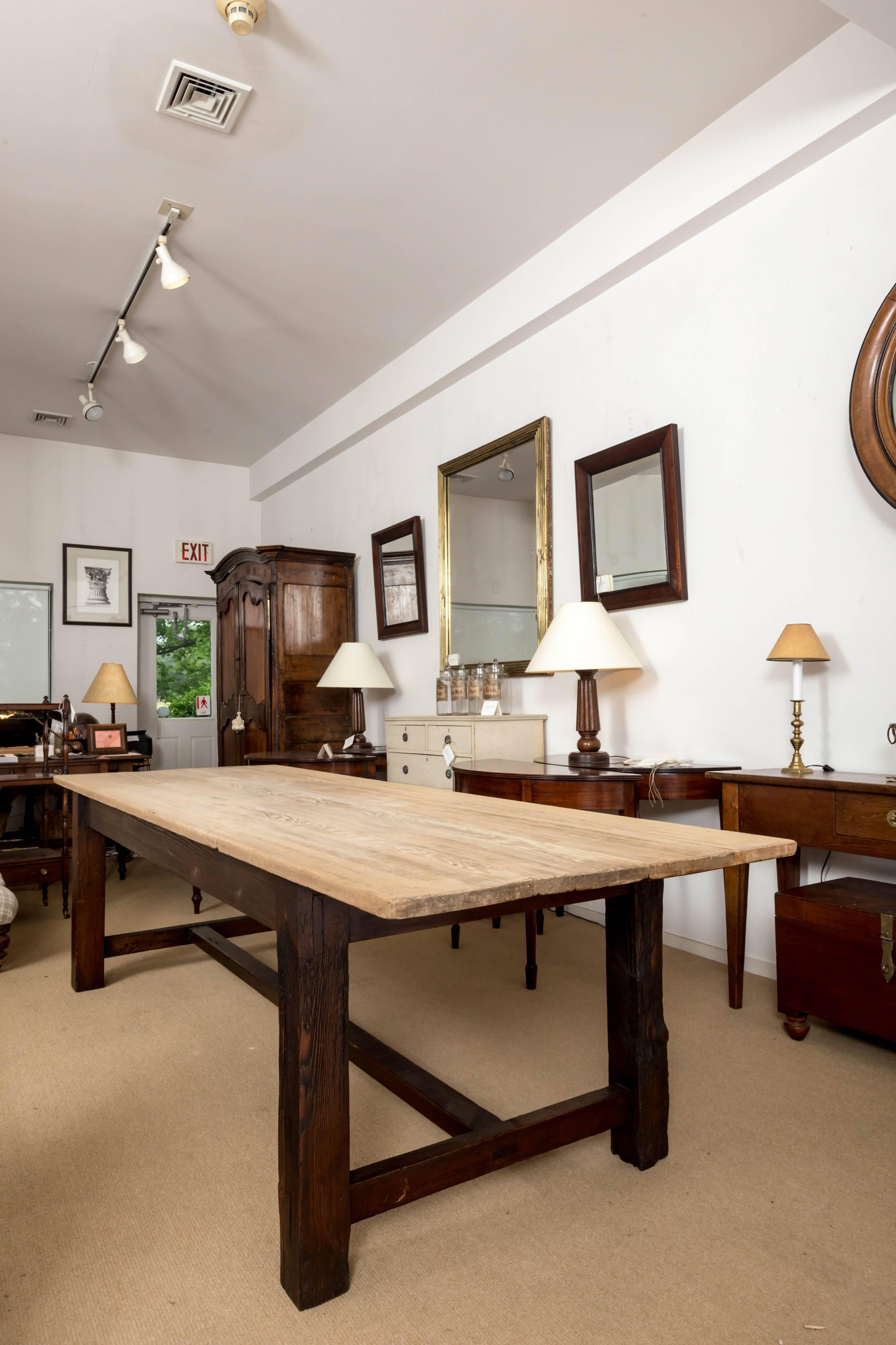 Mid-19th Century 19th Century Farmhouse Dining Table, England, circa 1850