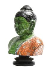 Bust of Buddha in Mosaic