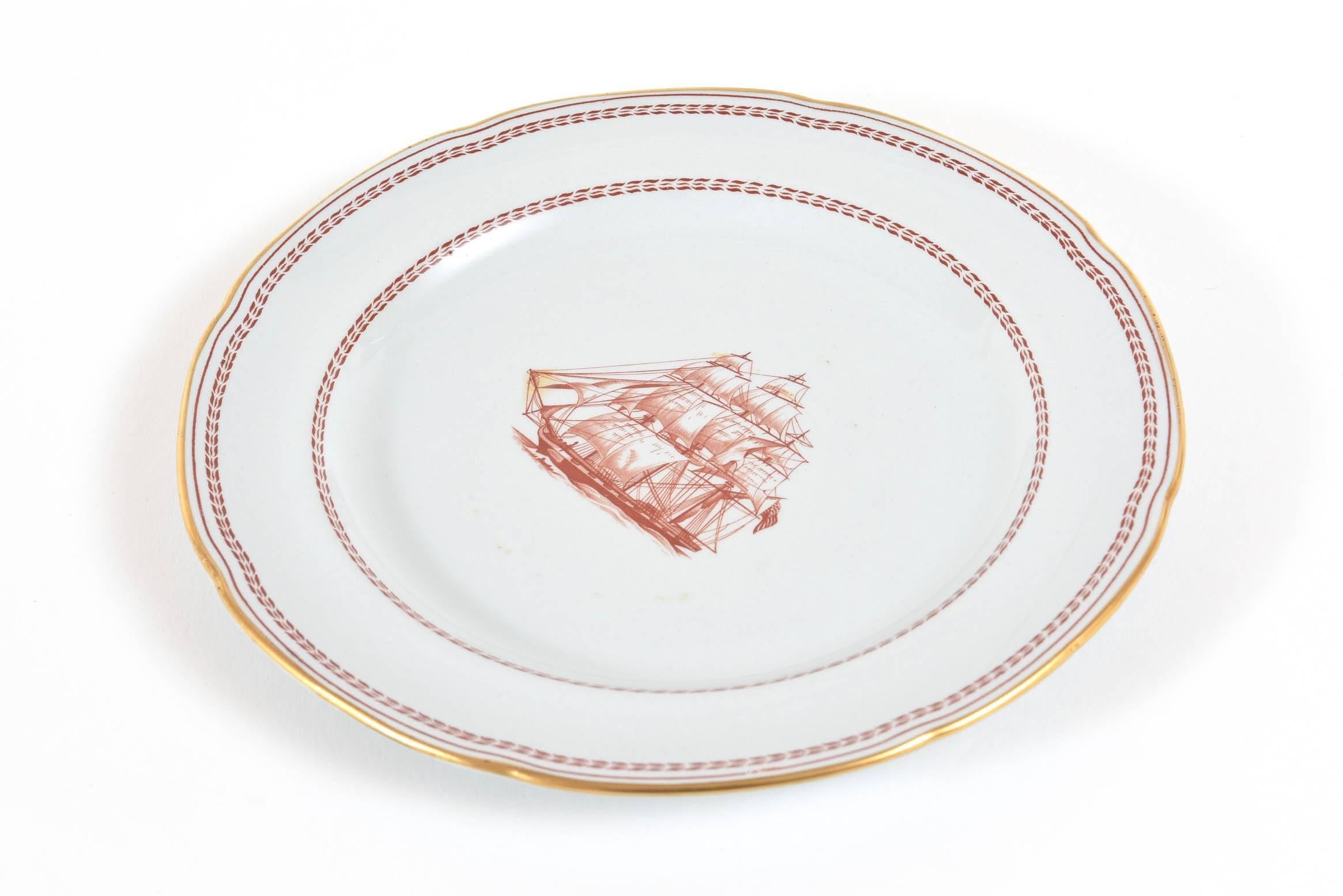 Mid-20th Century Dinner Plate, Spode England 