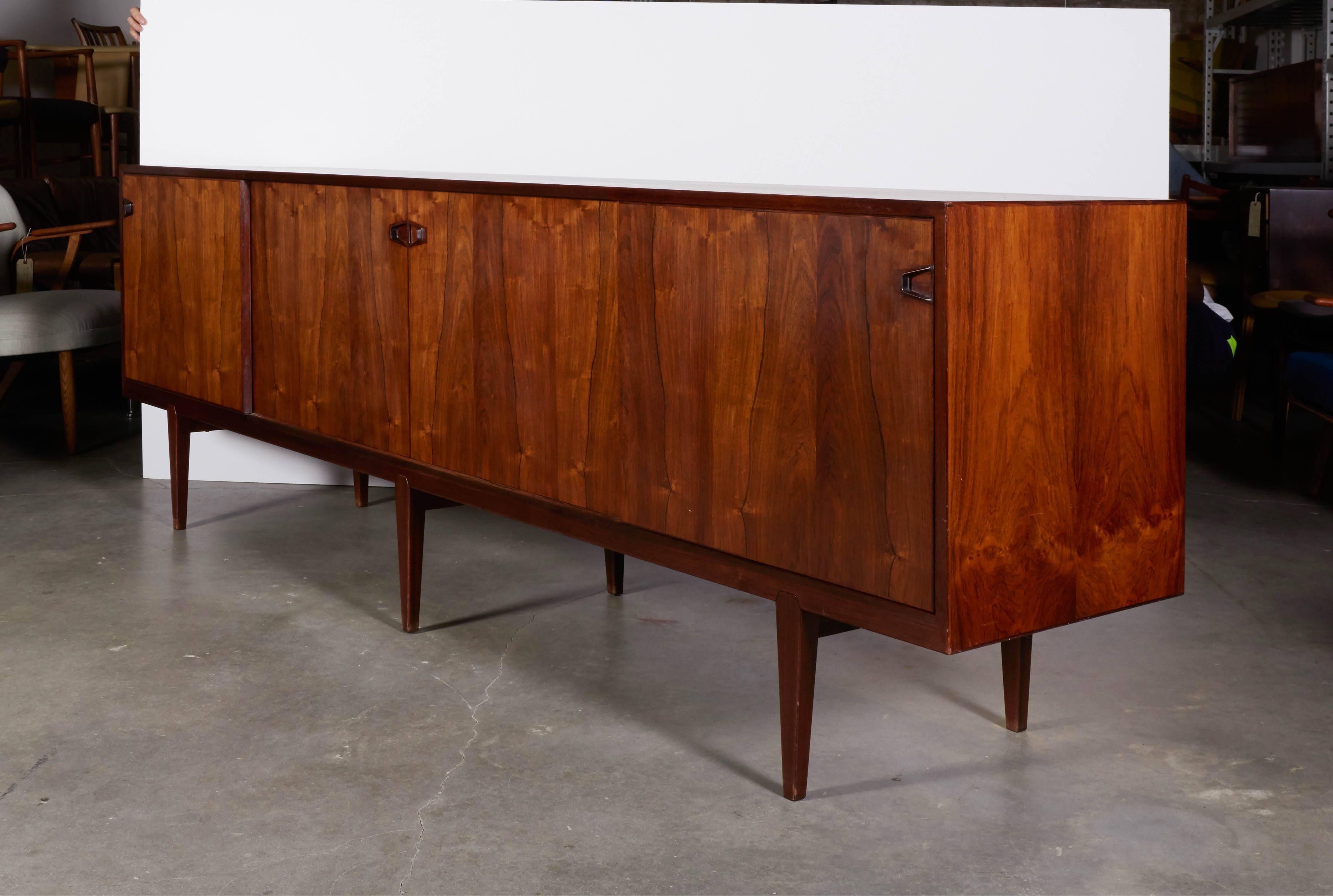 Large Rosewood Sideboard by Rosengren Hansen 2