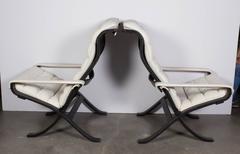 Ingmar Relling Folding Chairs, Pair