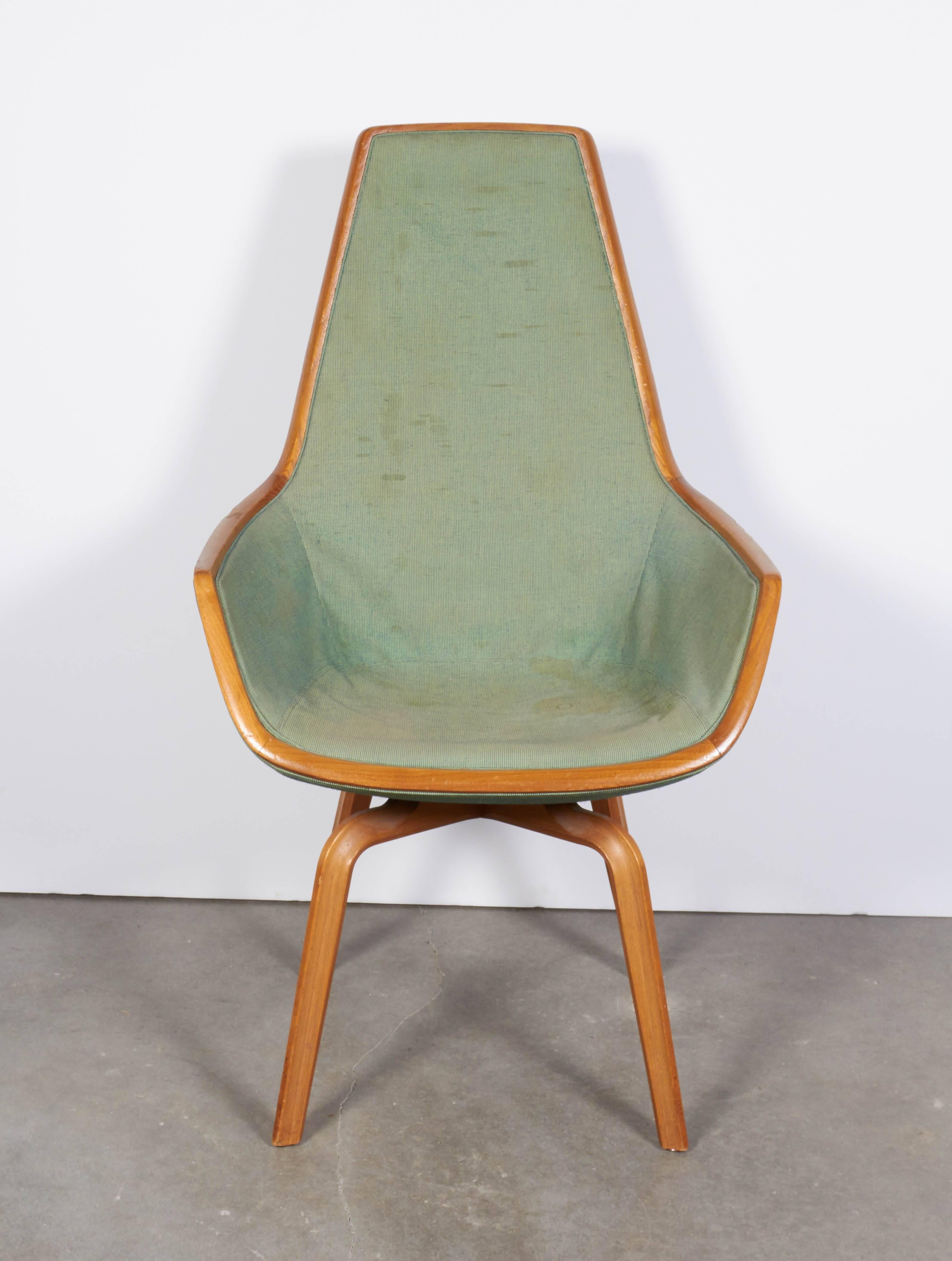 Mid-20th Century Arne Jacobsen Giraffe Chairs, Pair