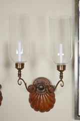 Pair of Anglo-Indian Two-Light Sconces
