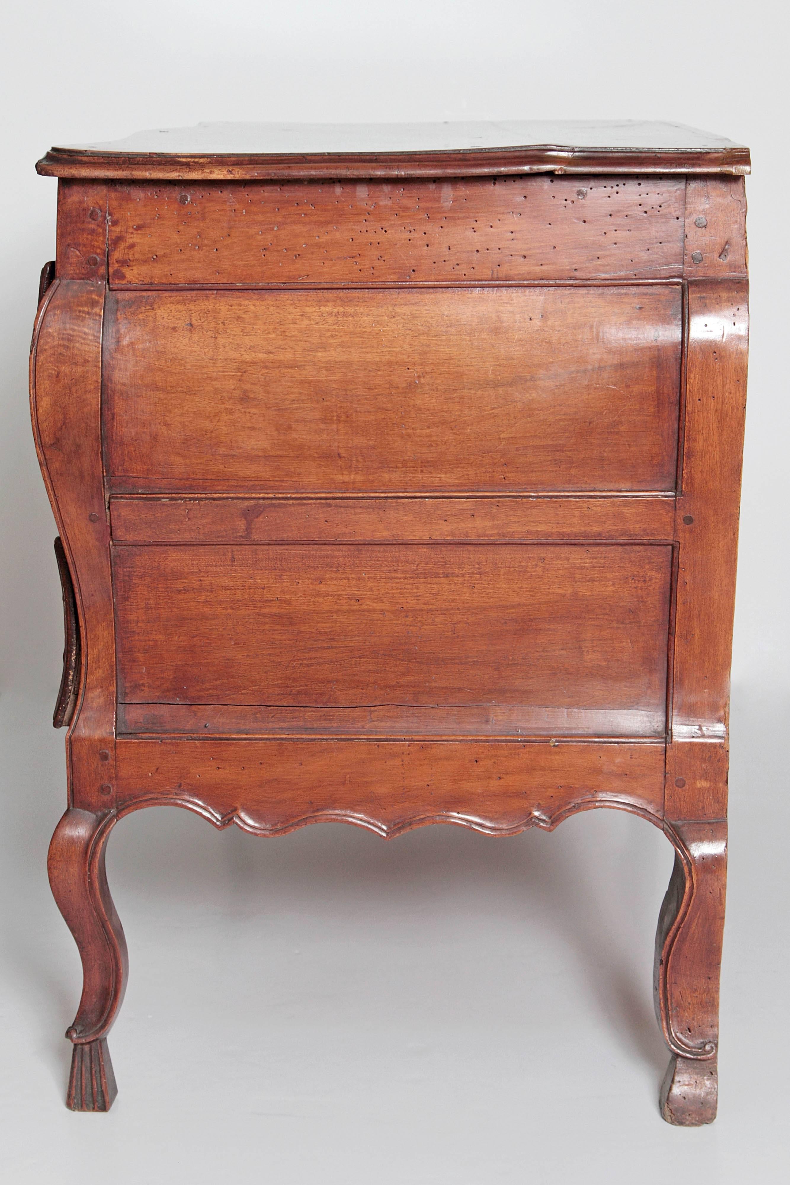 French Louis XV Period Walnut Chest For Sale