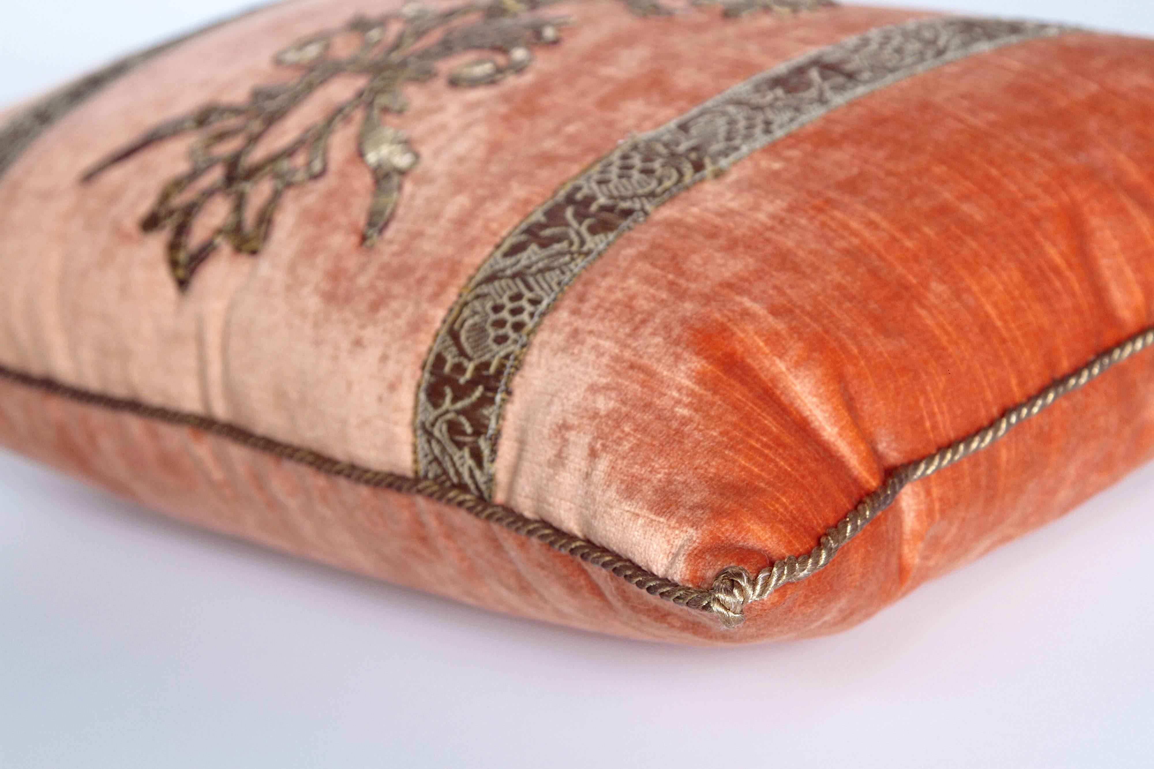 Contemporary Antique Textile Pillow by Rebecca Vizard
