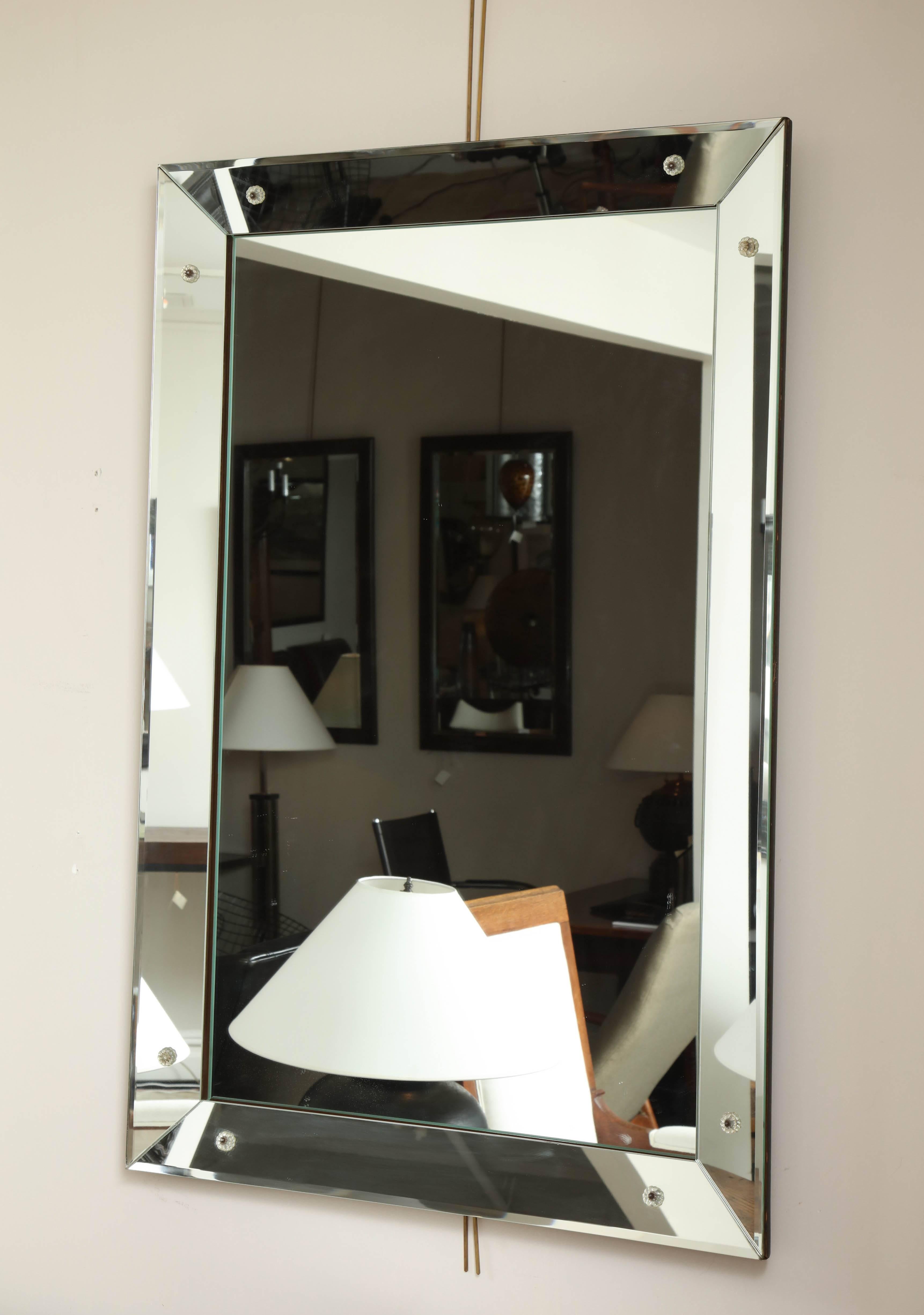 Mid-20th Century Venetian Mirror In Good Condition For Sale In New York, NY