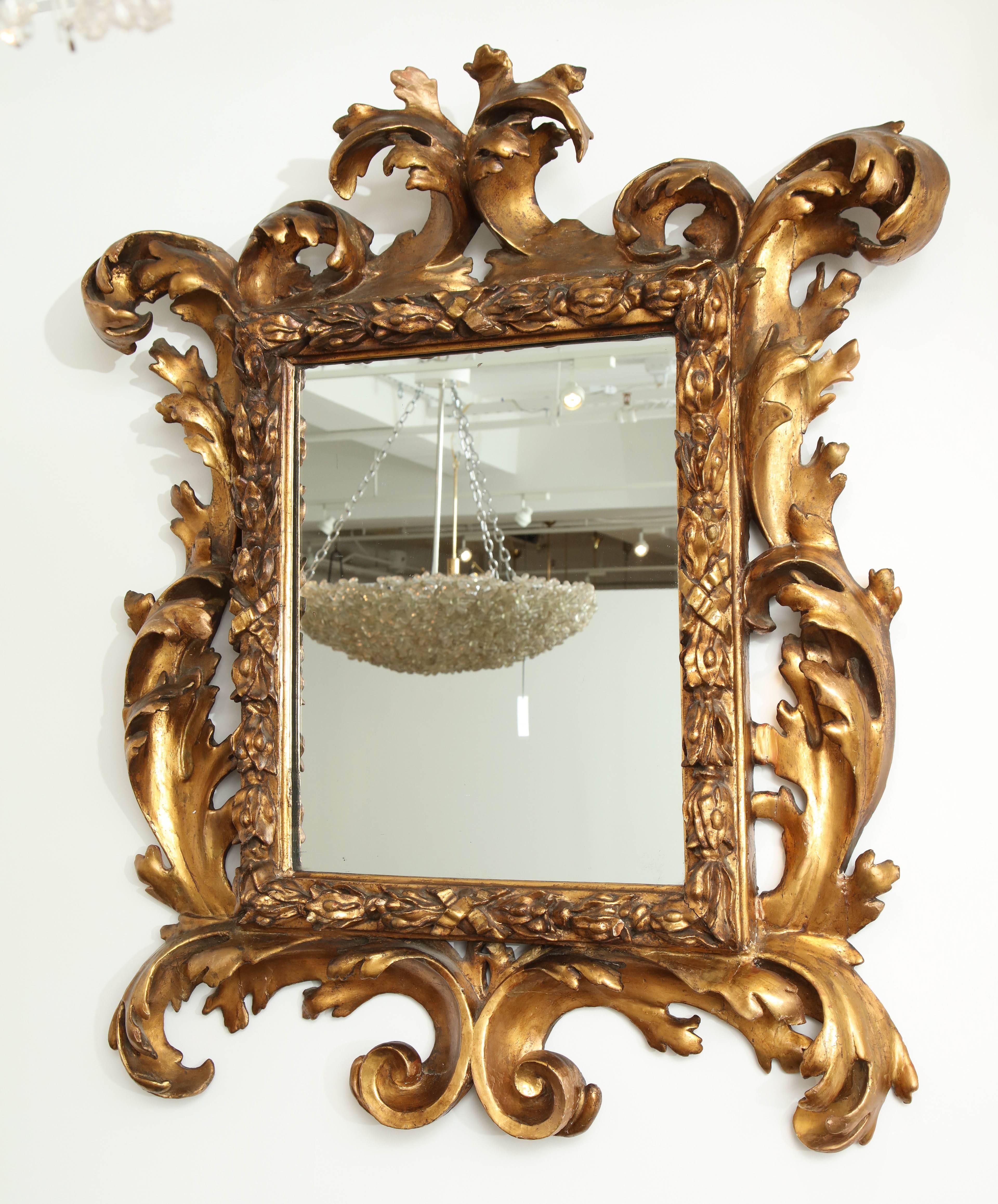Fabulous 18th Century Italian Baroque Mirror 2