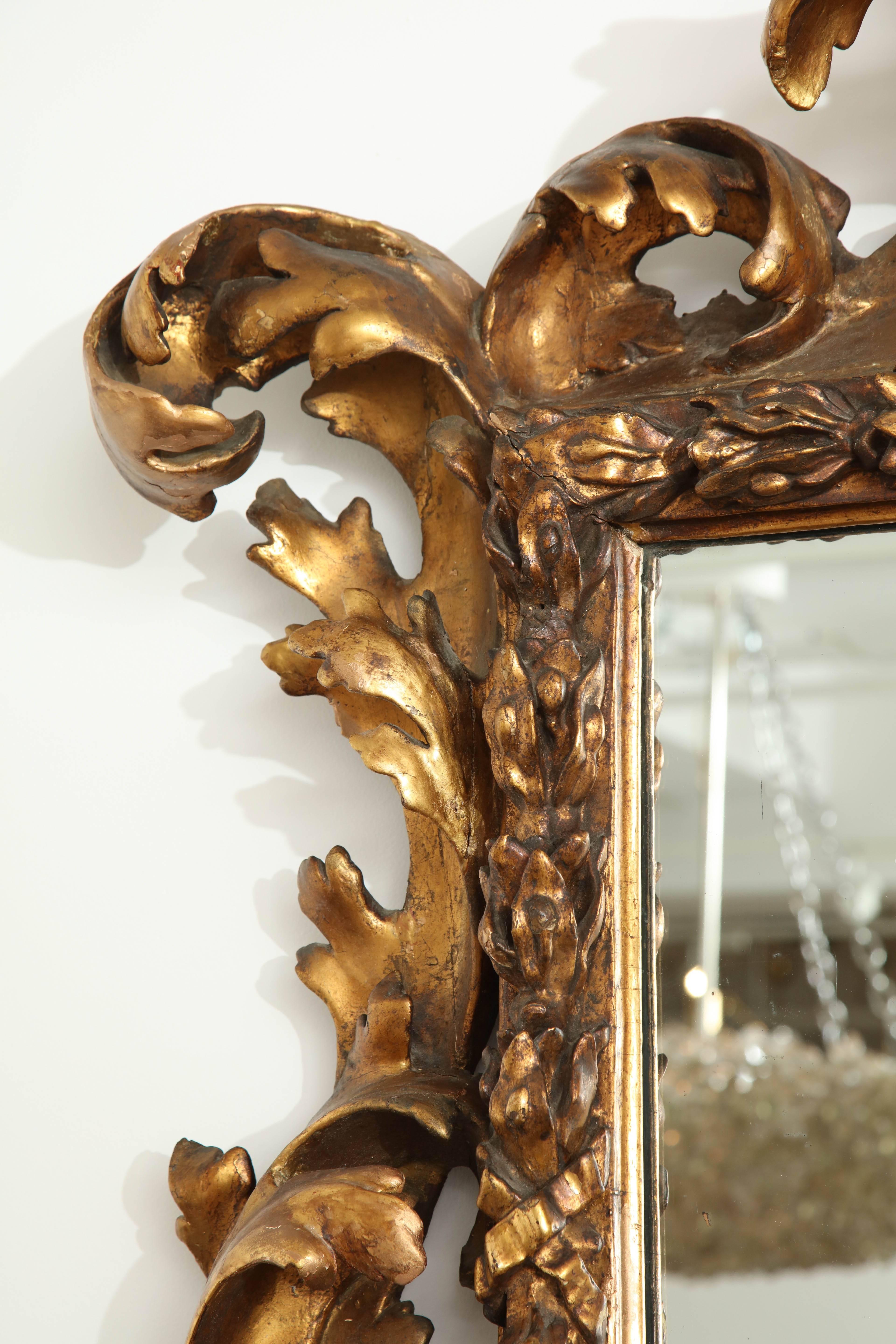 Fabulous 18th Century Italian Baroque Mirror 3