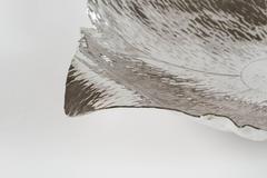 Hammered Silver Dogwood Bowl by Ben Caldwell