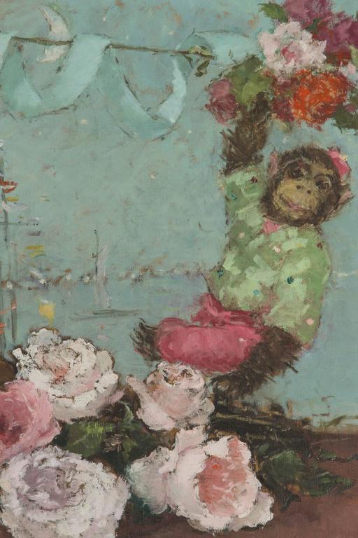 20th Century French Oil Painting by Dietz Edzard at 1stDibs
