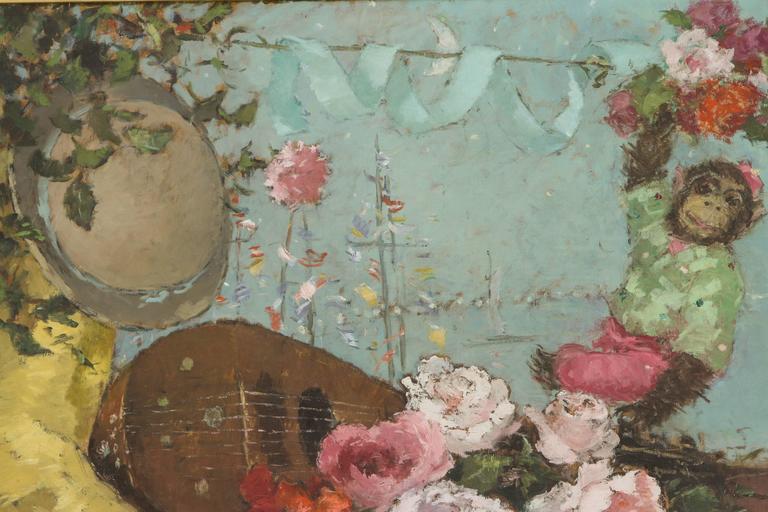 20th Century French Oil Painting by Dietz Edzard at 1stDibs