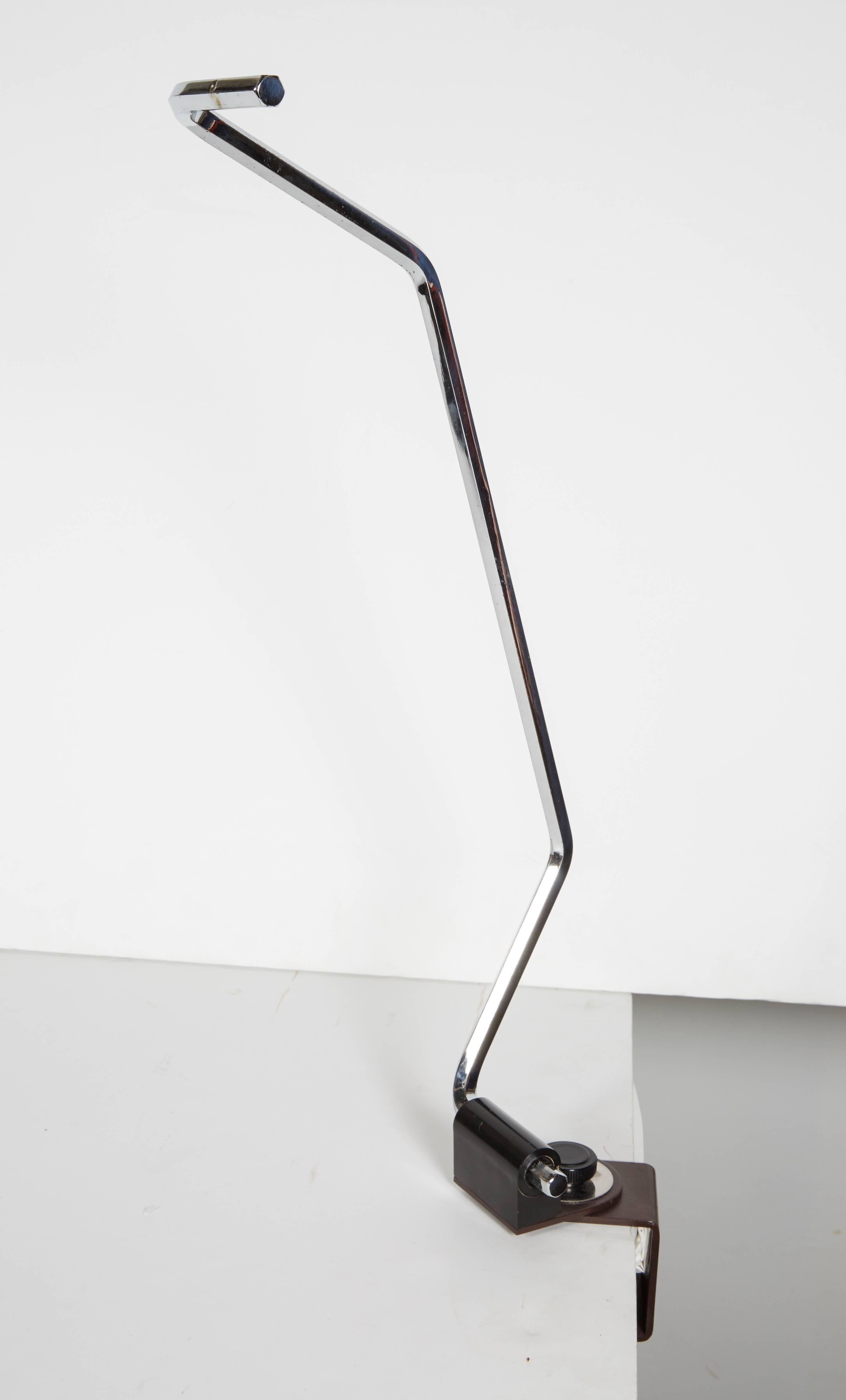 Lampe de bureau Pala des années 1970 par D. C. Arnoldi pour Luci Illuminazione D'interni d'Italie Bon état - En vente à New York, NY