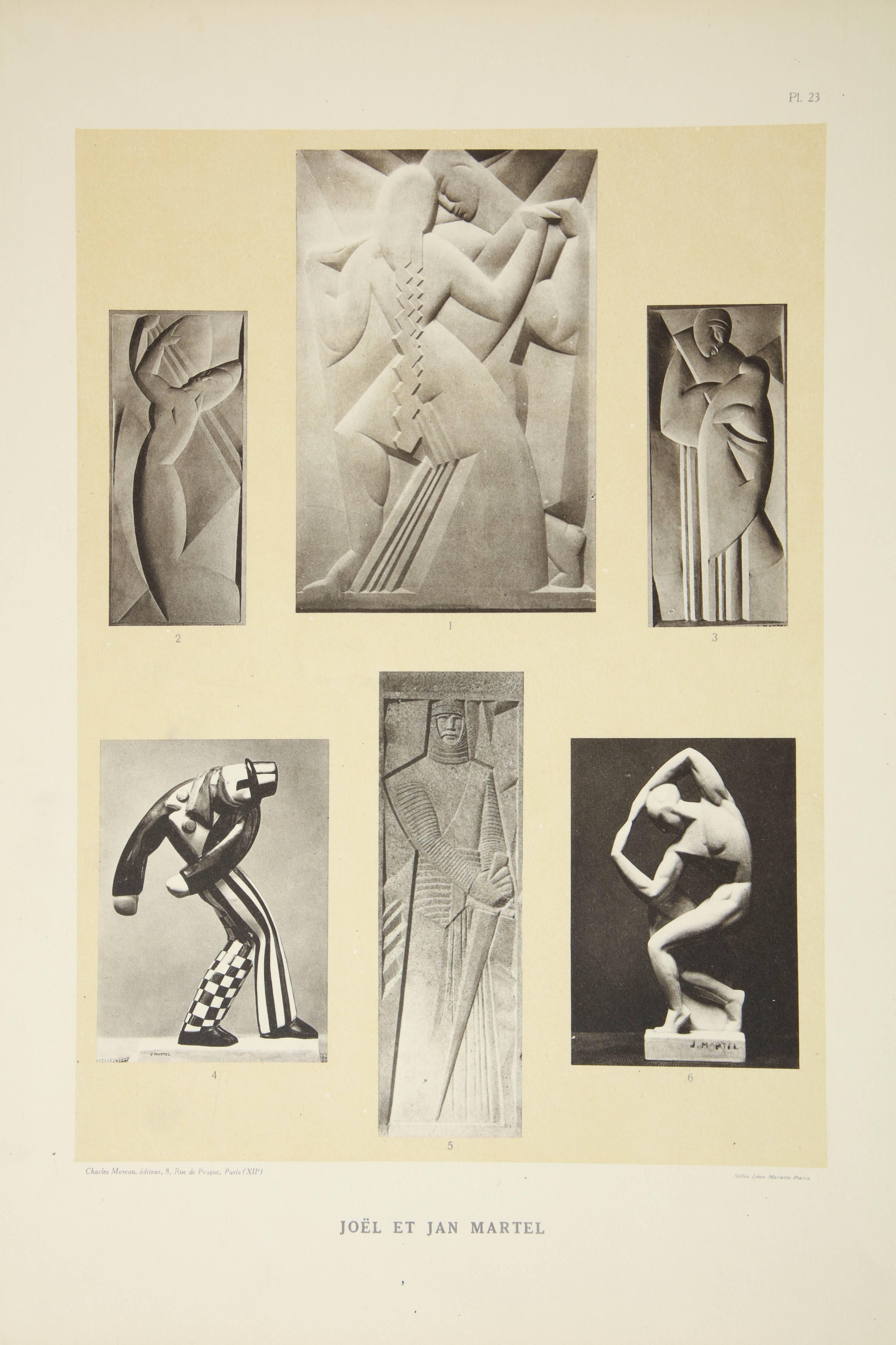 'La Sculpture Decorative Moderne 2eme Serie' by Henri Rapin For Sale 1