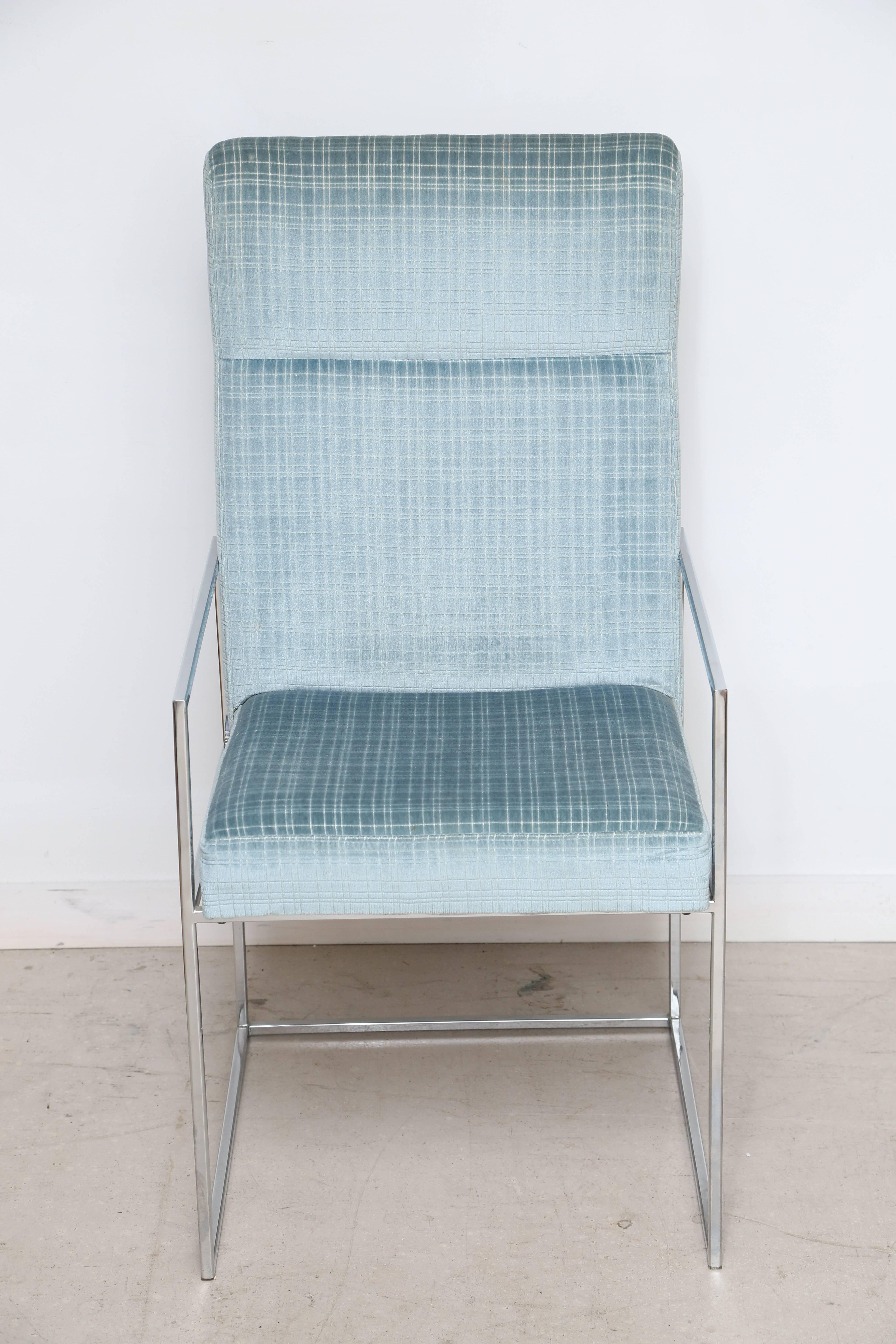 Mid-Century Modern Set of Milo Baughman Dining Chairs