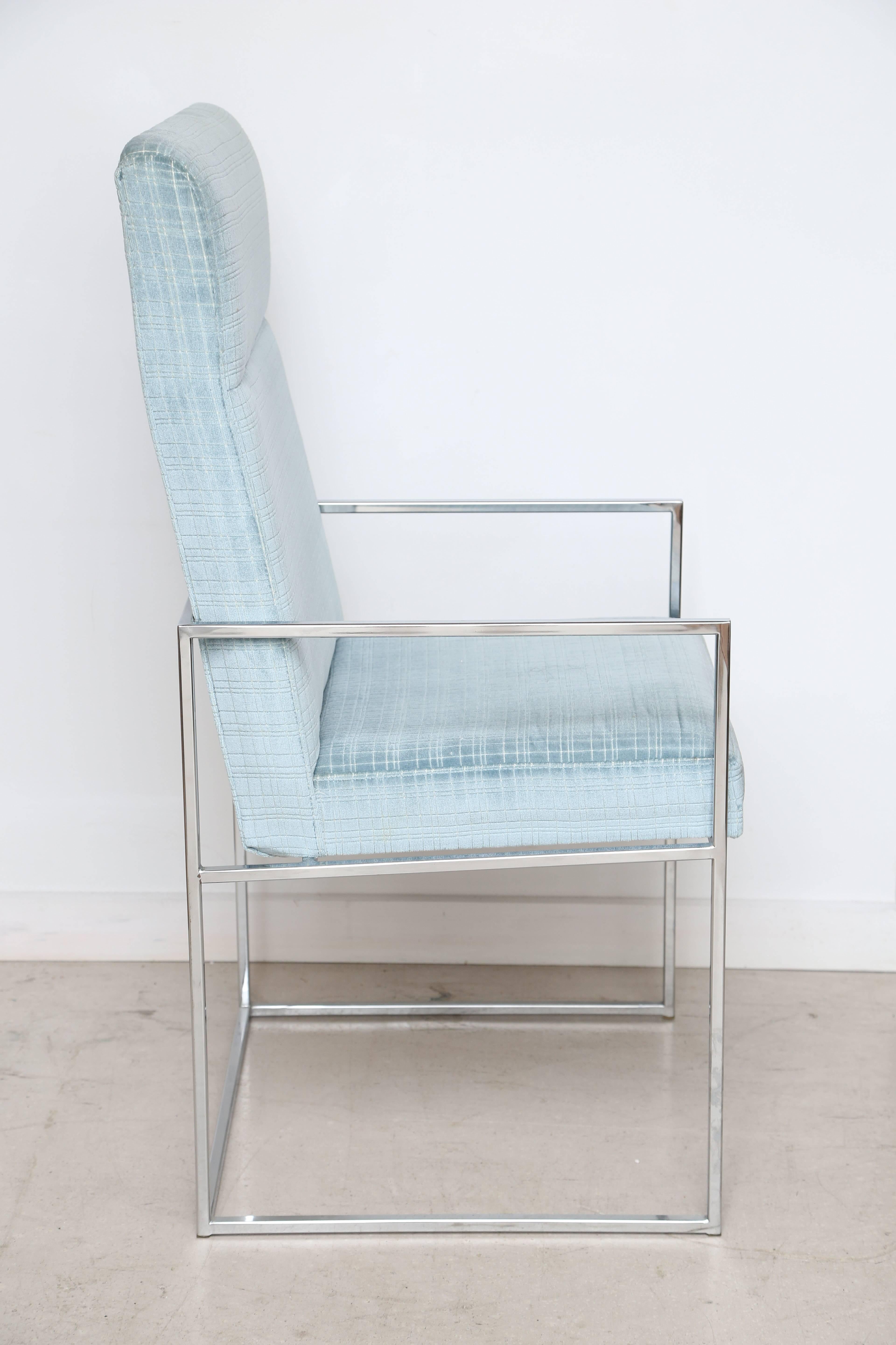 North American Set of Milo Baughman Dining Chairs
