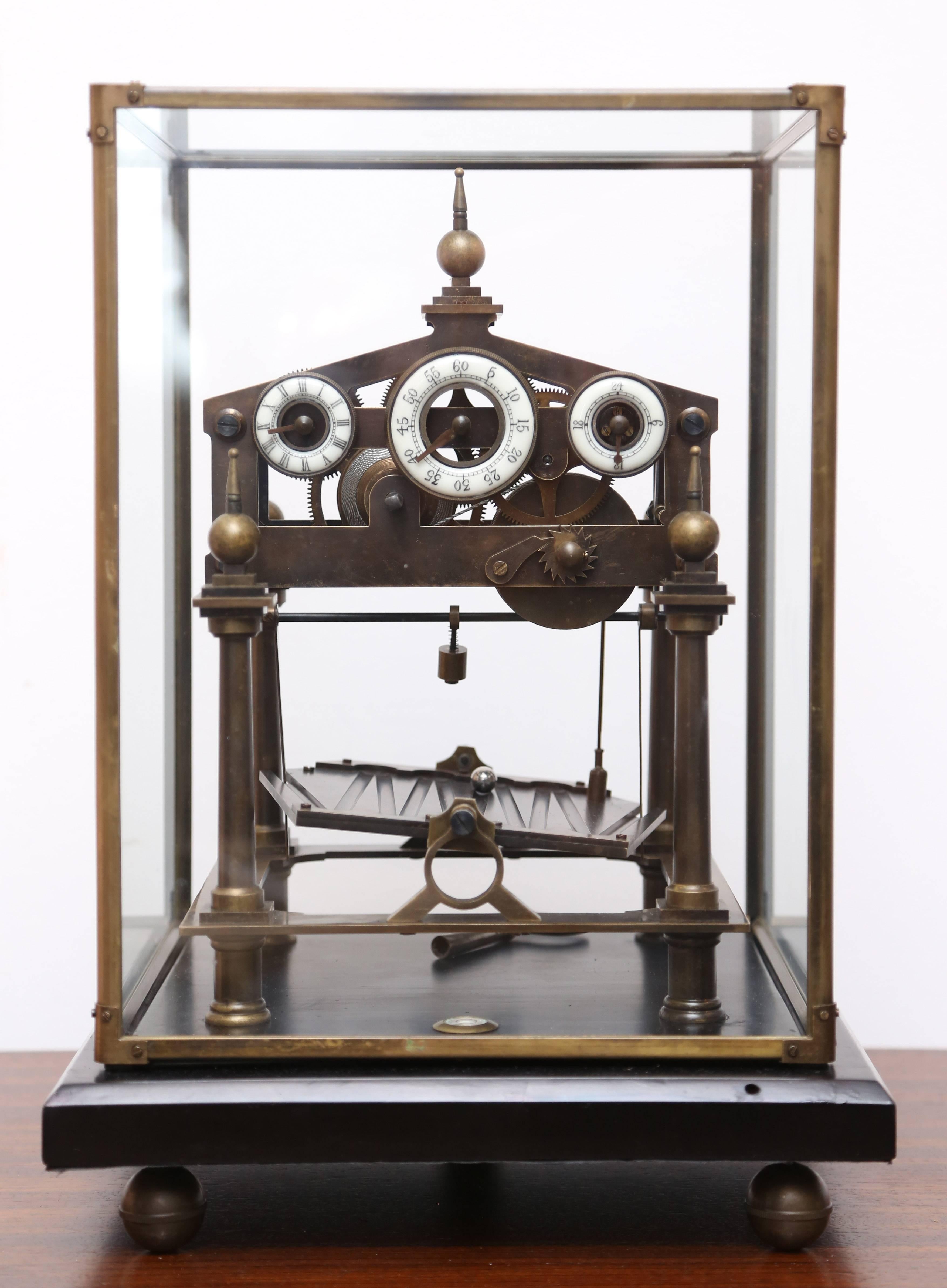 Steampunk Vintage Congreve Style, Time Machine, Clock For Sale