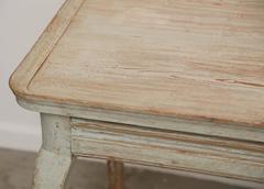 Antique Swedish Baroque Painted Table, Late 18th Century