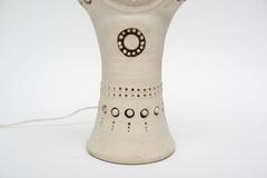 Petite lampe de table en céramique de Georges Pelletier