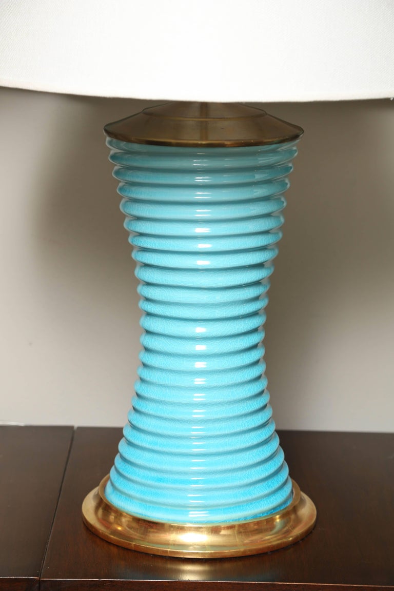 Pair of Signed Christopher Spitzmiller Lamps at 1stdibs