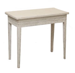 Ancienne console suédoise gustavienne peinte, début du 19ème siècle