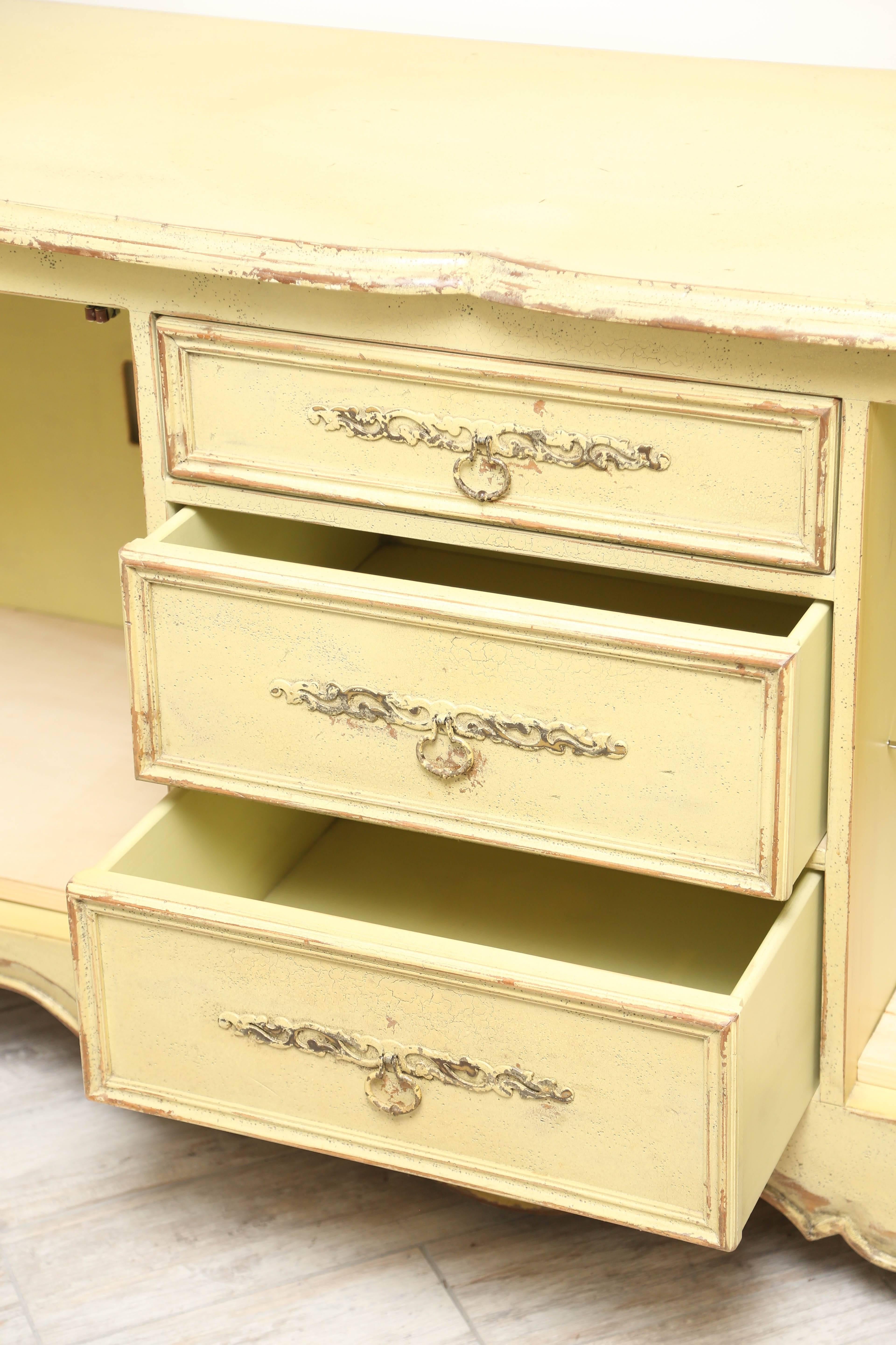 Country French Painted Cabinet by Habersham 4