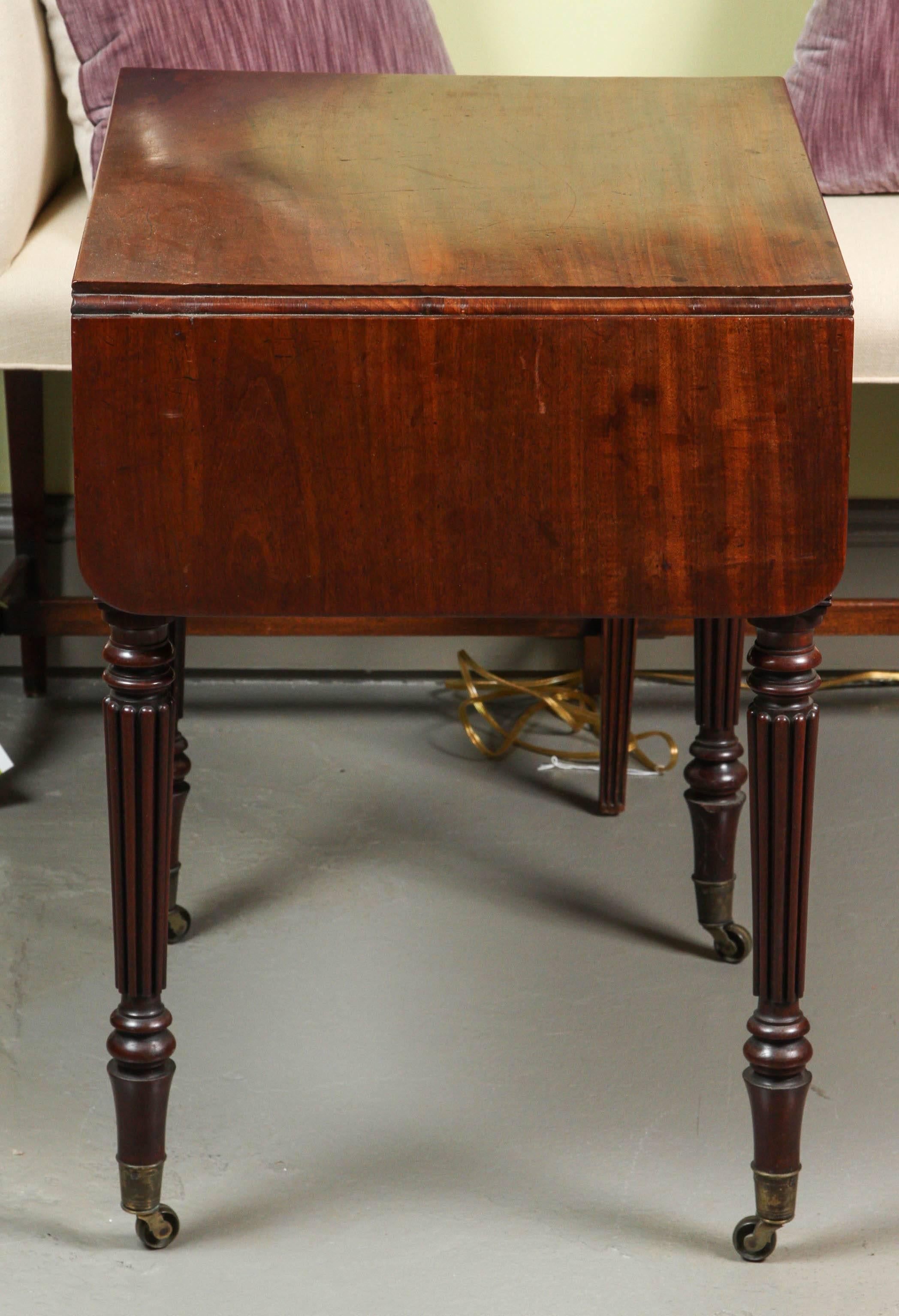 19th Century English Sheraton Pembroke Table 3