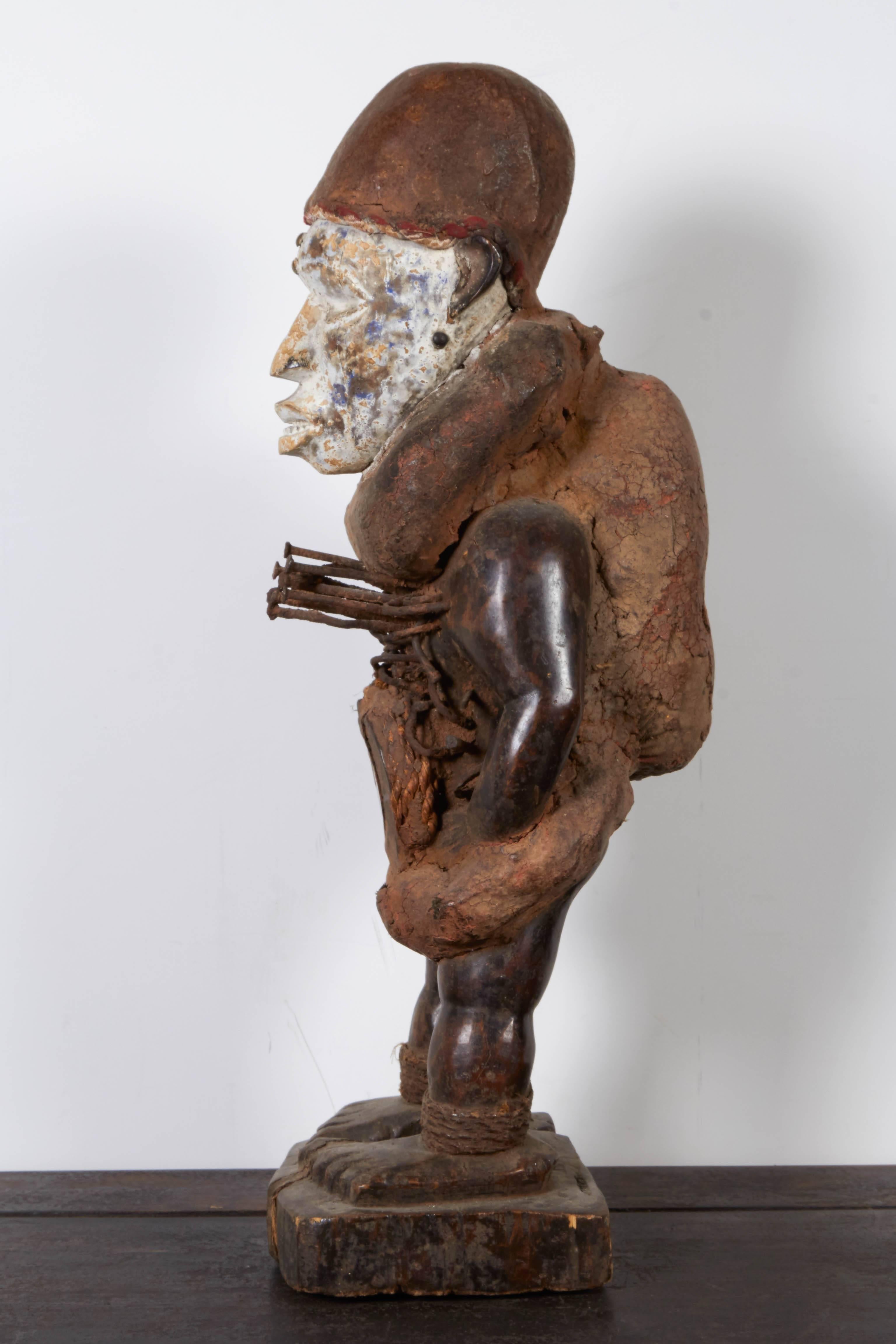 Congo Divination Figure Sculpture In Good Condition In New York, NY