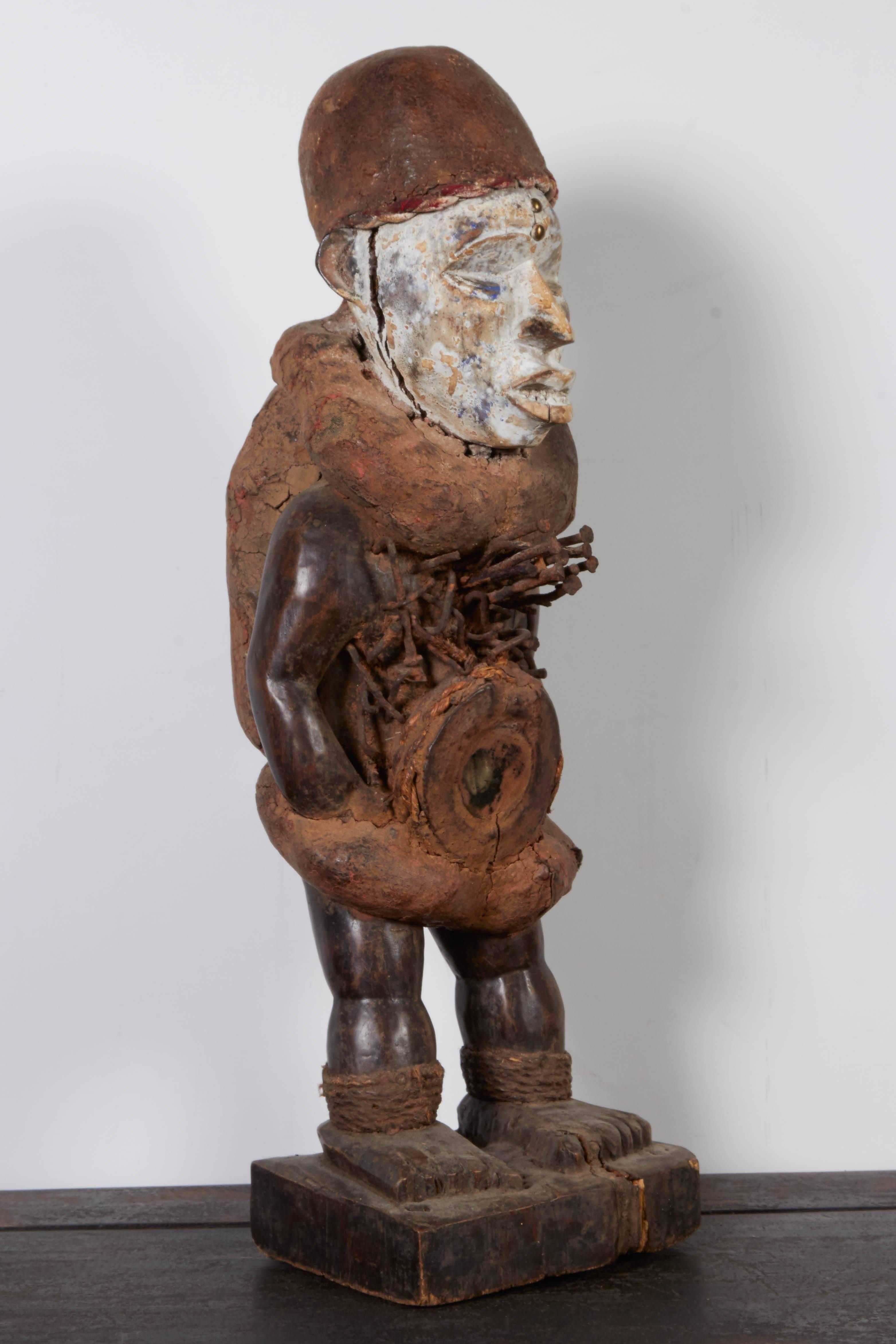 Wood Congo Divination Figure Sculpture