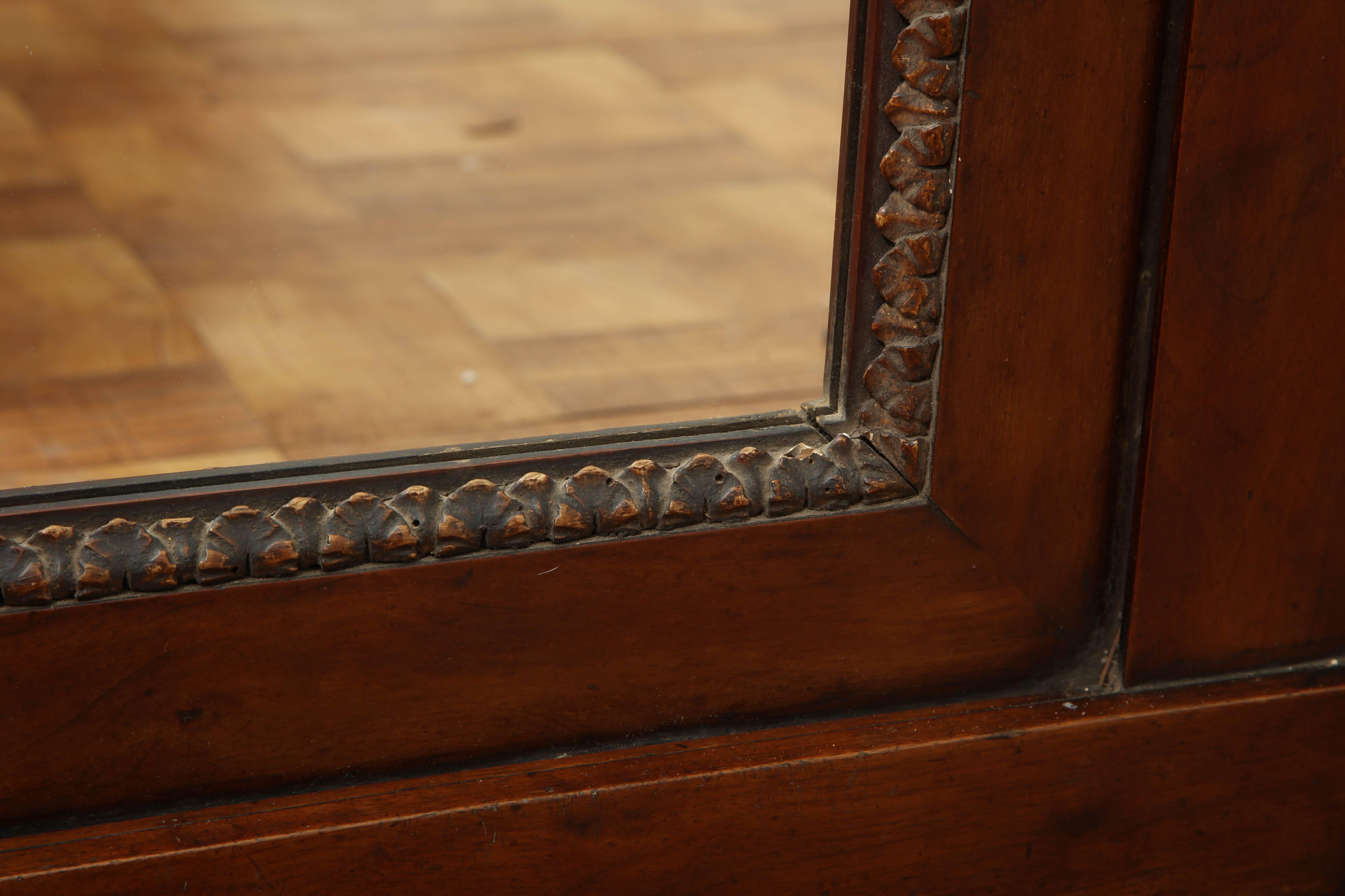 Early 19th Century French, Fruitwood Mirror For Sale 4