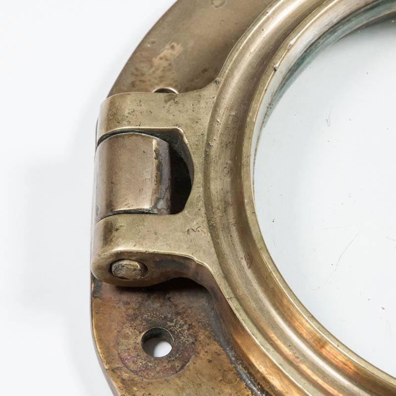 Two Opening Brass Ship's Portholes 1