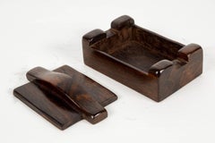 Rara caja de palisandro de Alexandre Noll