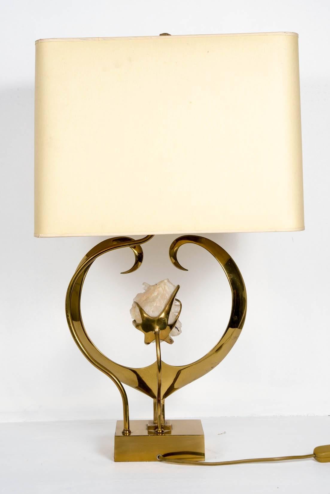 Late 20th Century Rare Willy Daro Lamp For Sale