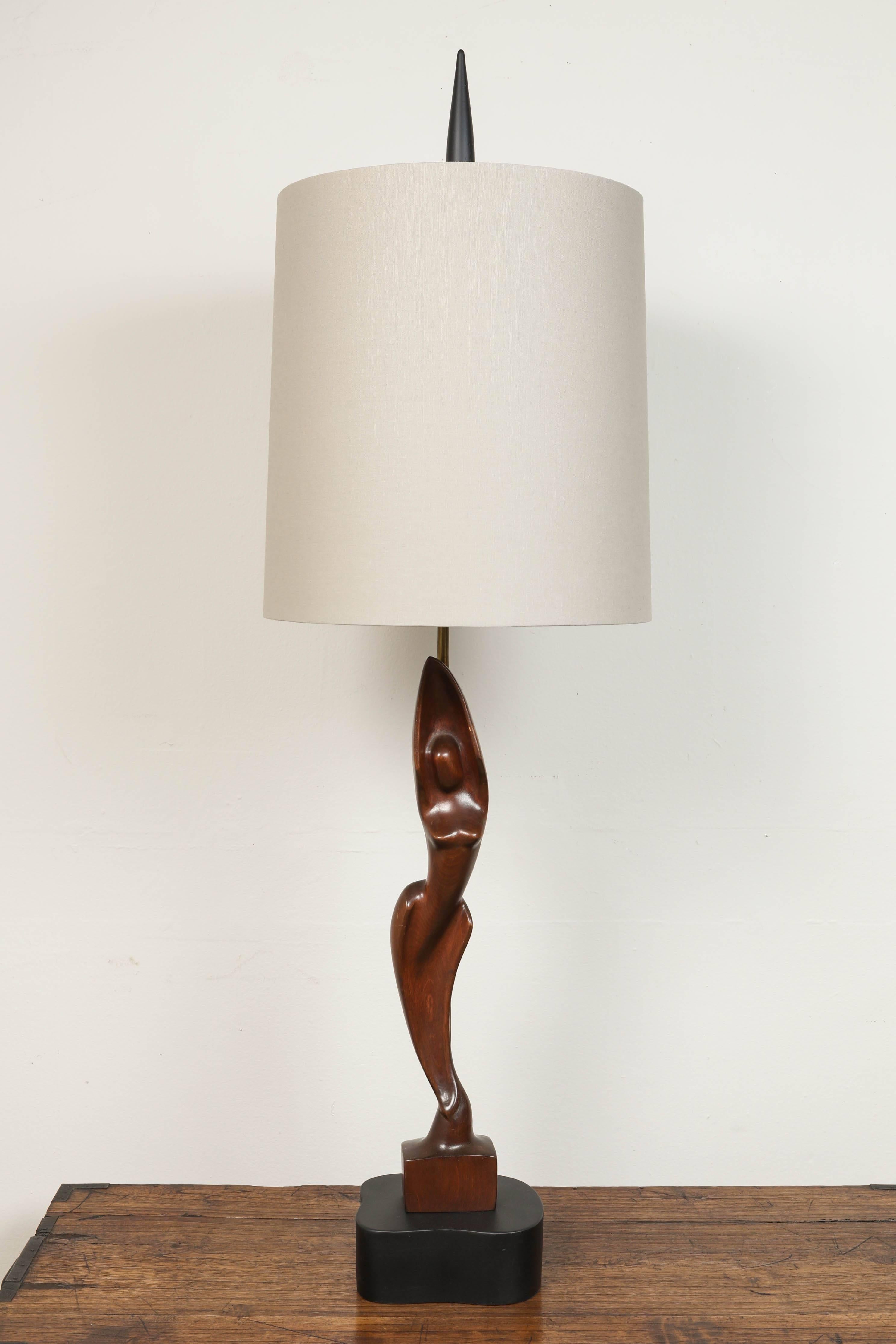 20th Century Pair of Mid-Century Heifitz Lamps For Sale