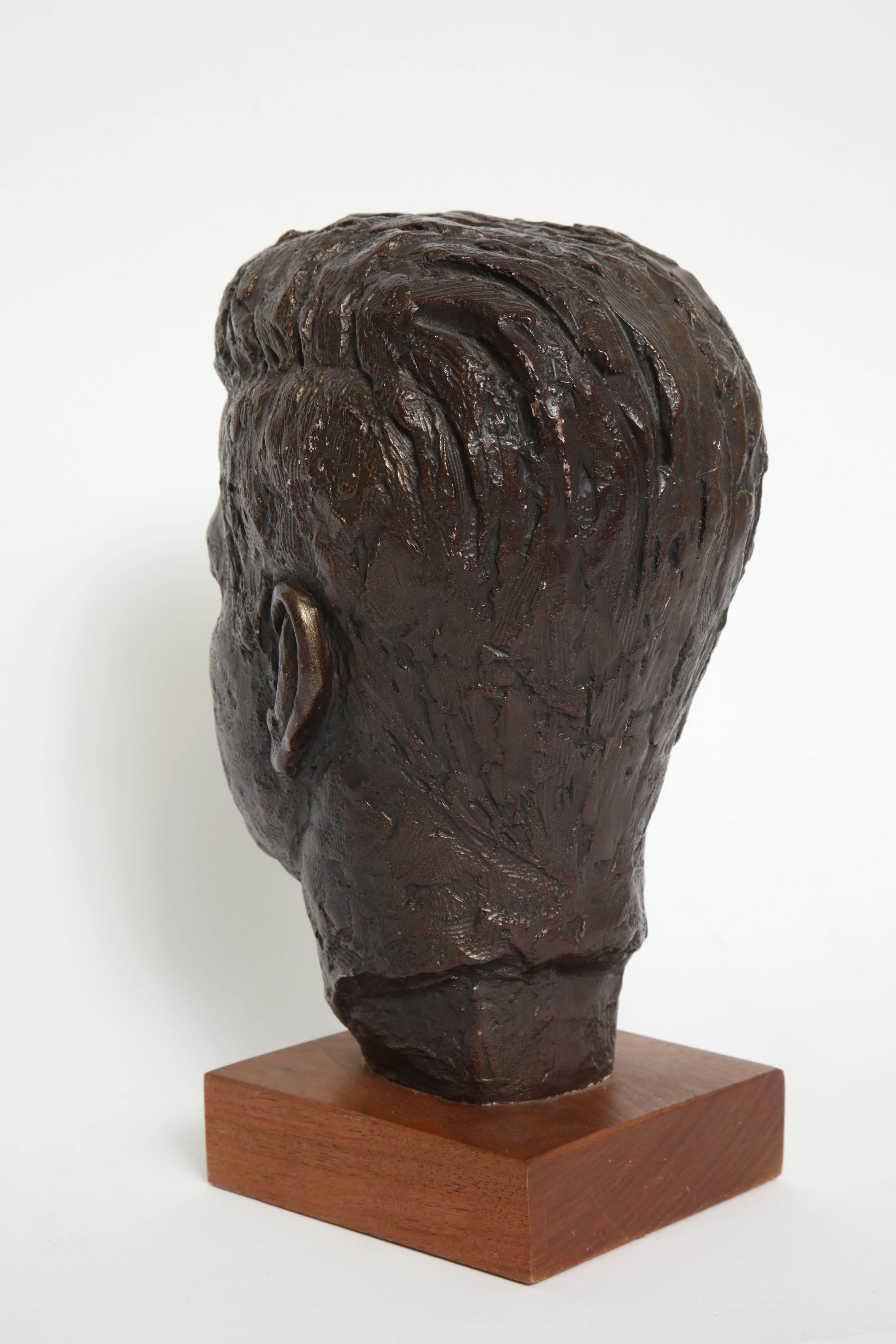 American John F Kennedy Bust