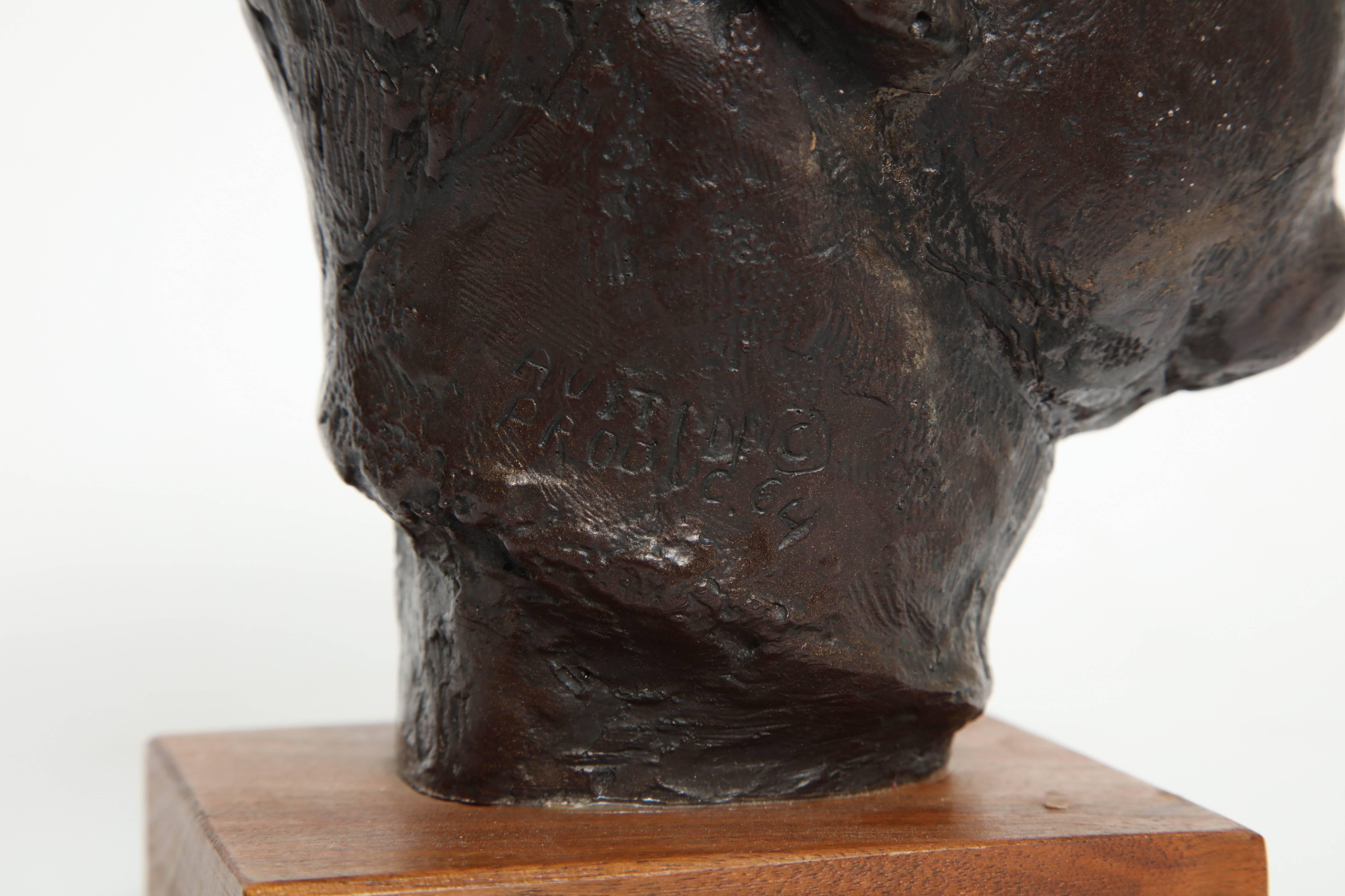 John F Kennedy Bust In Good Condition In West Hollywood, CA