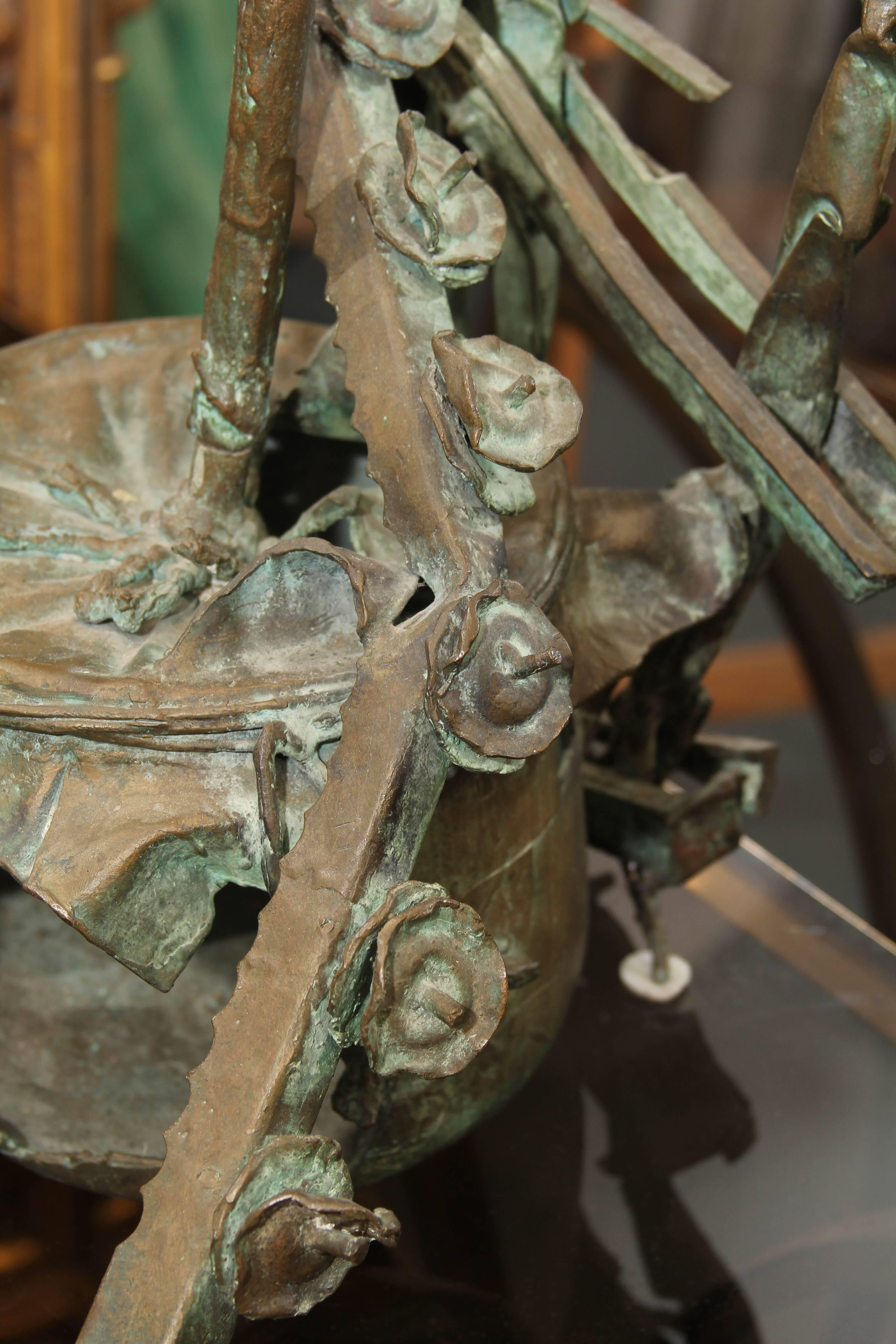 Mid-Century Bronze Sculpture For Sale 1