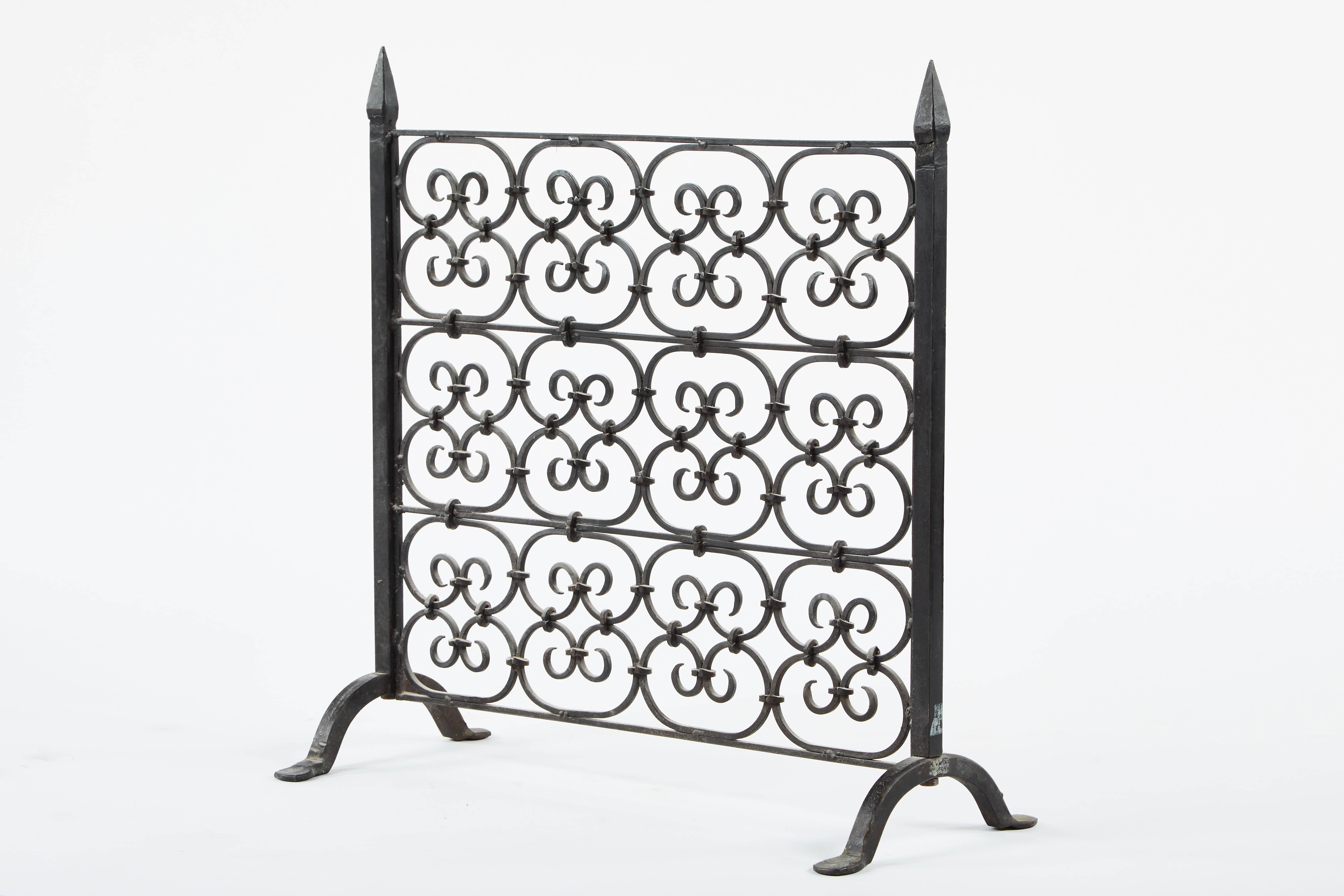 spanish fireplace screen