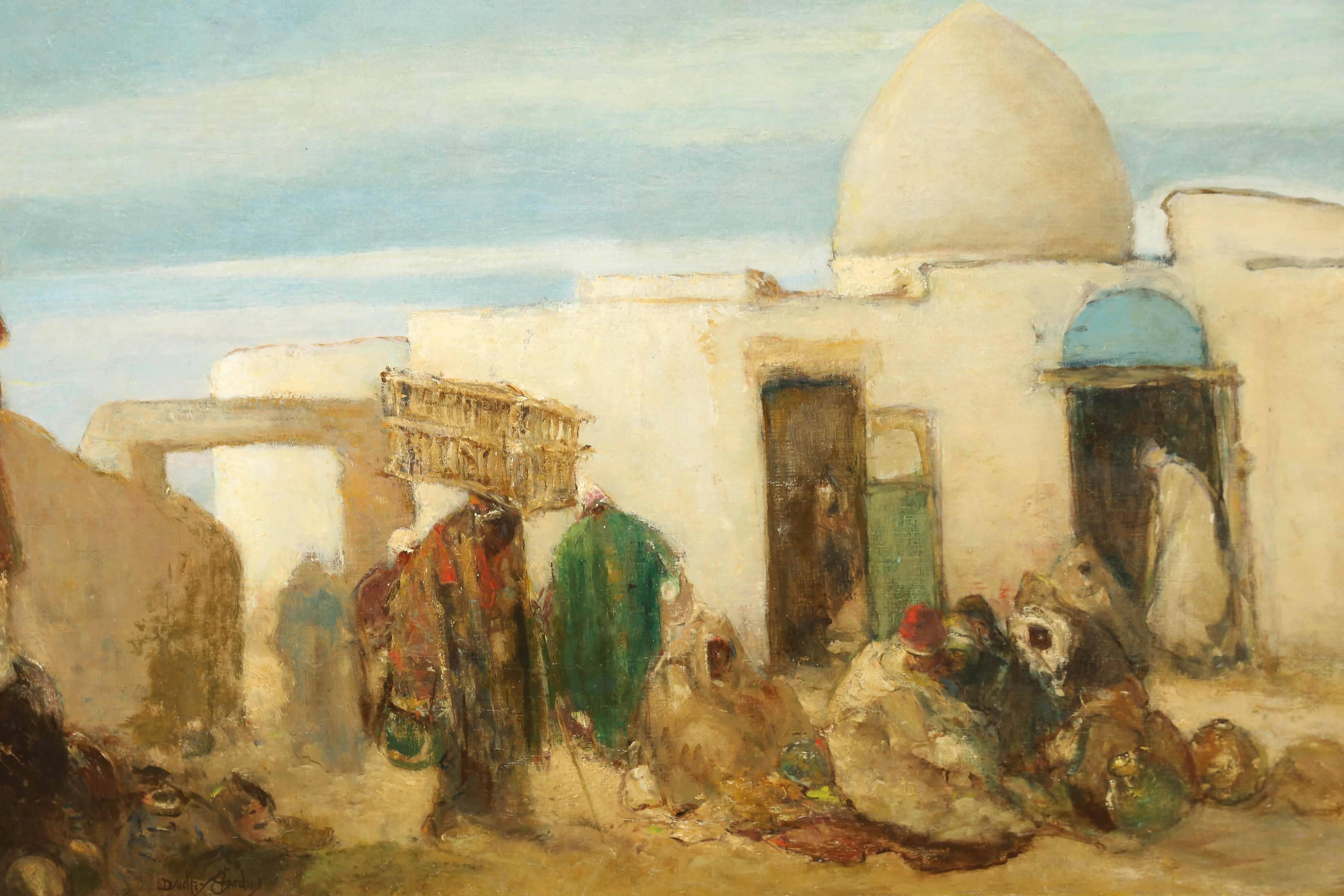 British Orientalist.
Hardy was the eldest son of the marine painter Thomas Bush Hardy, under whose influence and tutelage he first learned to draw and paint. In 1882 he attended the Düsseldorf Academy where he remained for three years. After a