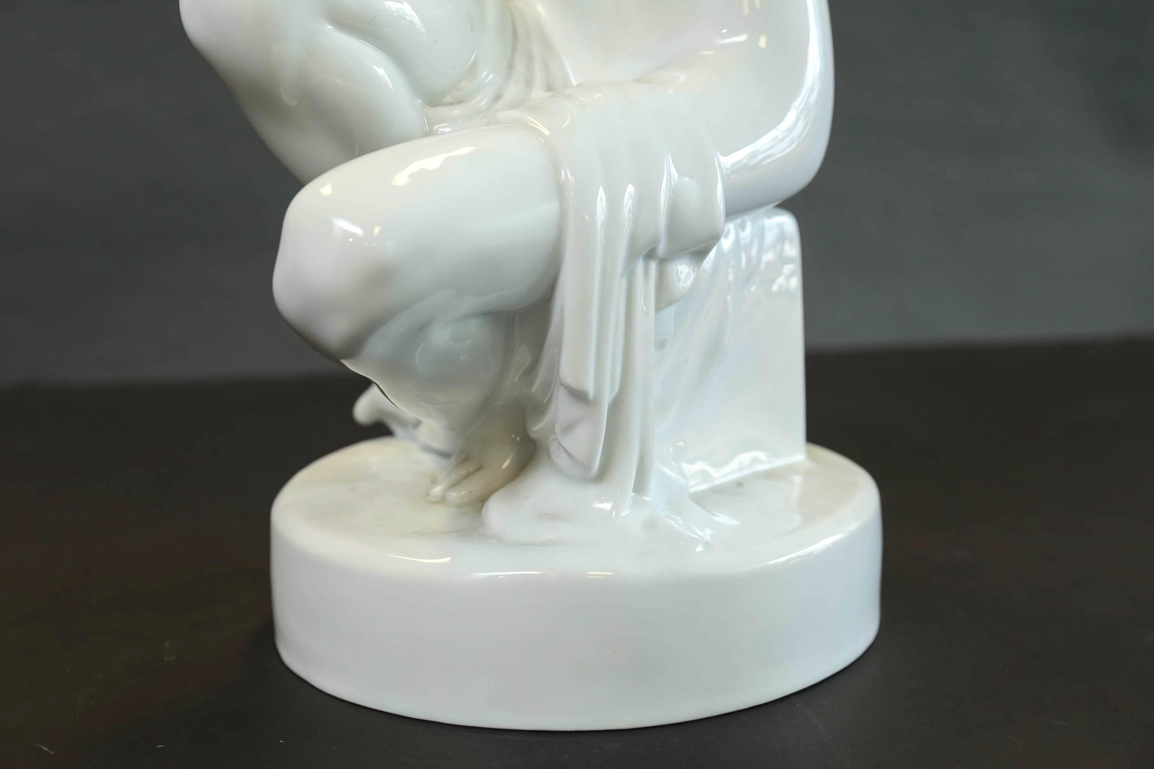 Other Herend Nude Sitting Female Figure