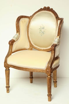 Louis XVI Carved Child's Chair