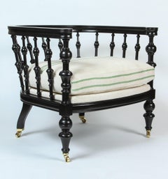 Antique Spindle Parlor Chair