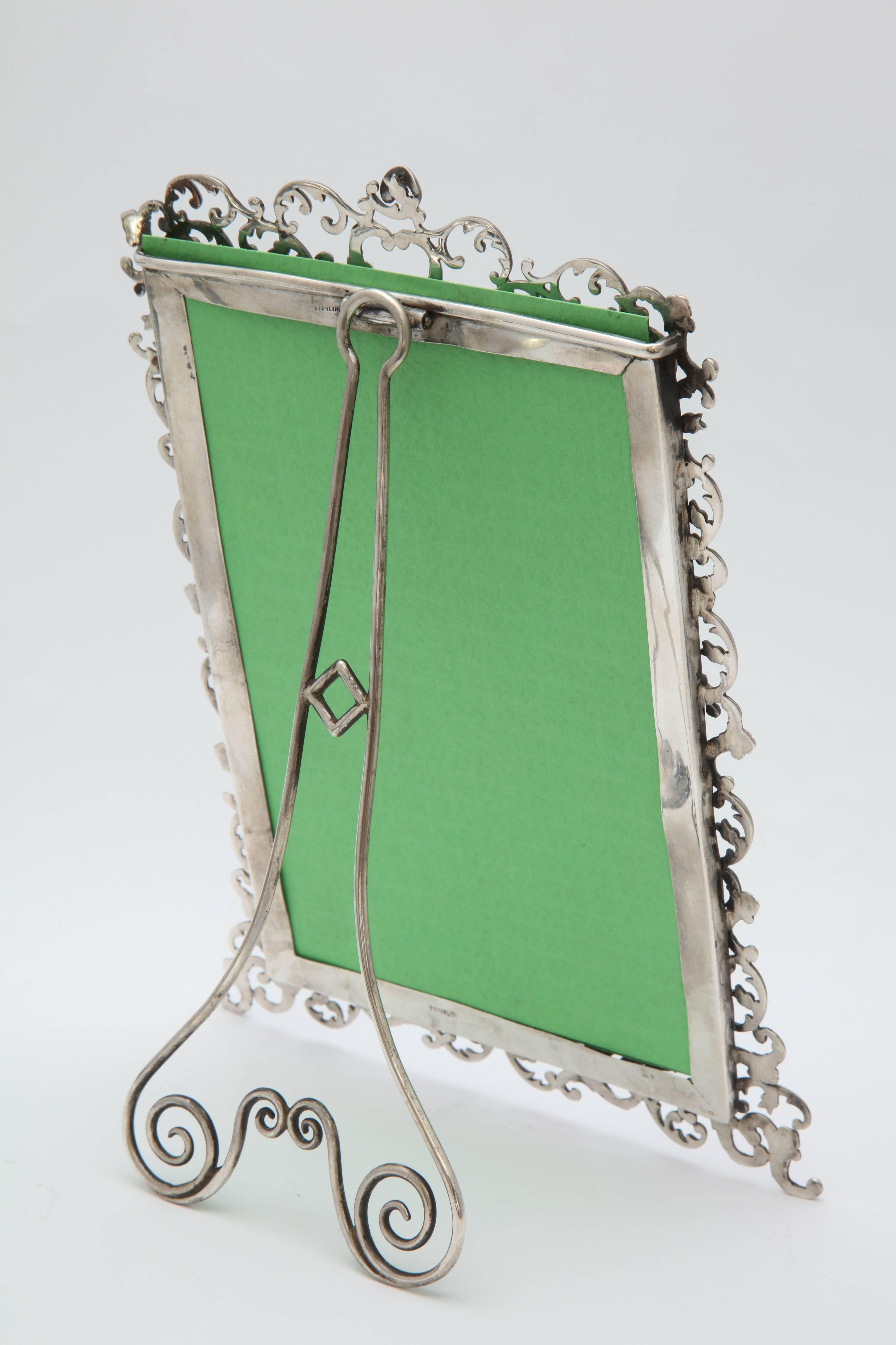 Victorian Sterling Silver Picture Frame 1