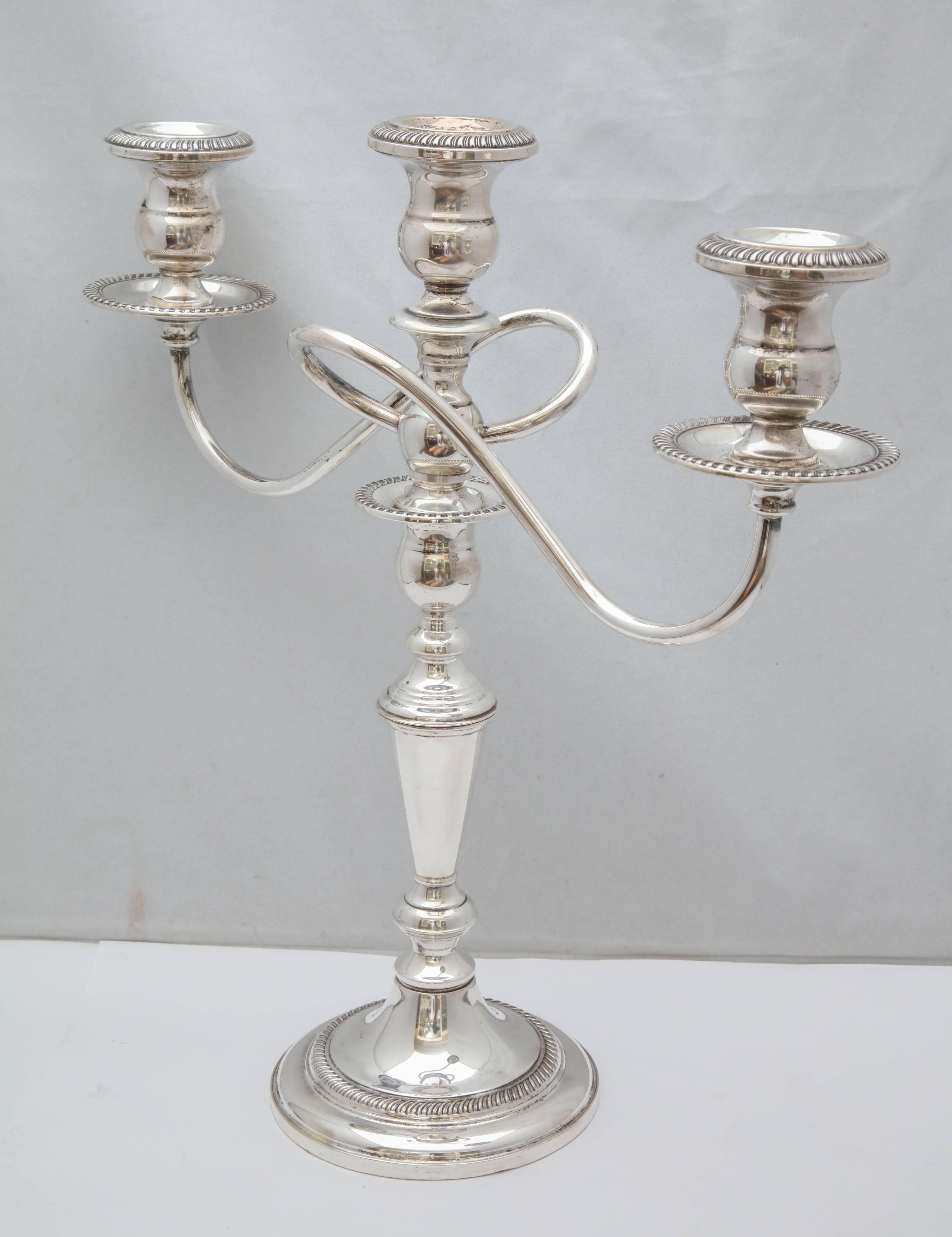 sterling silver candelabra for sale