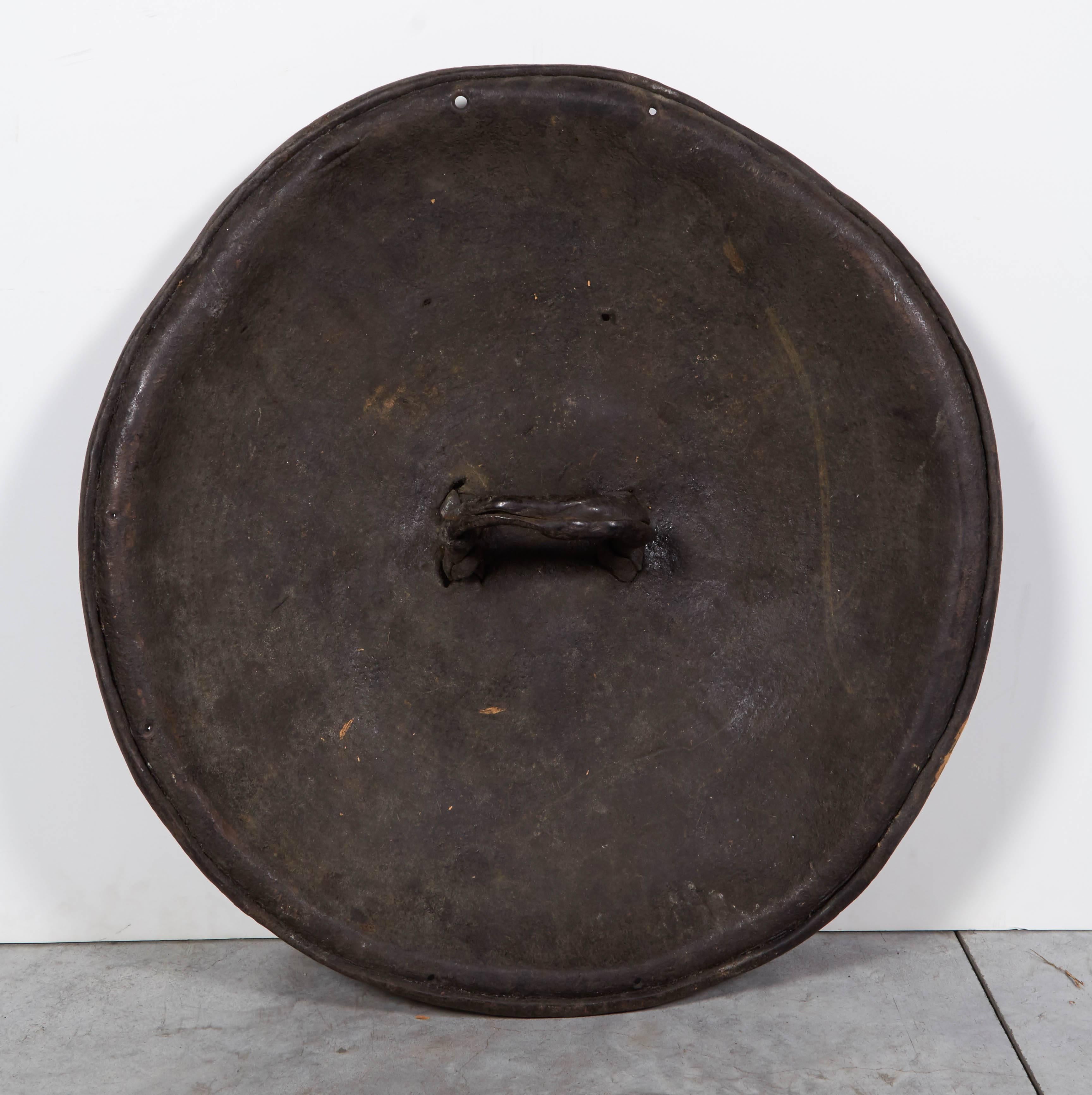 Antique Ethiopian Hide Shield For Sale 2