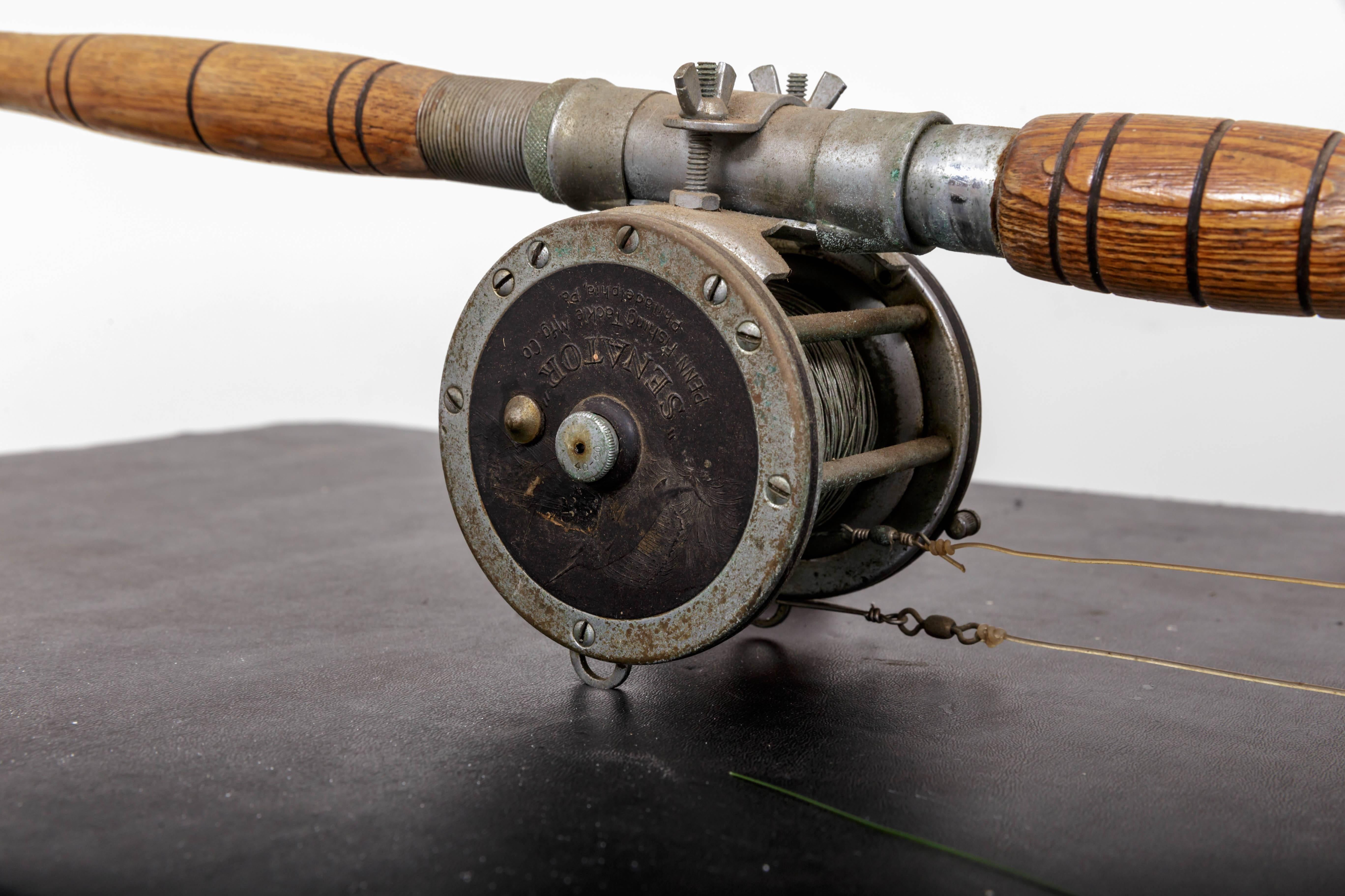 vintage rod and reel