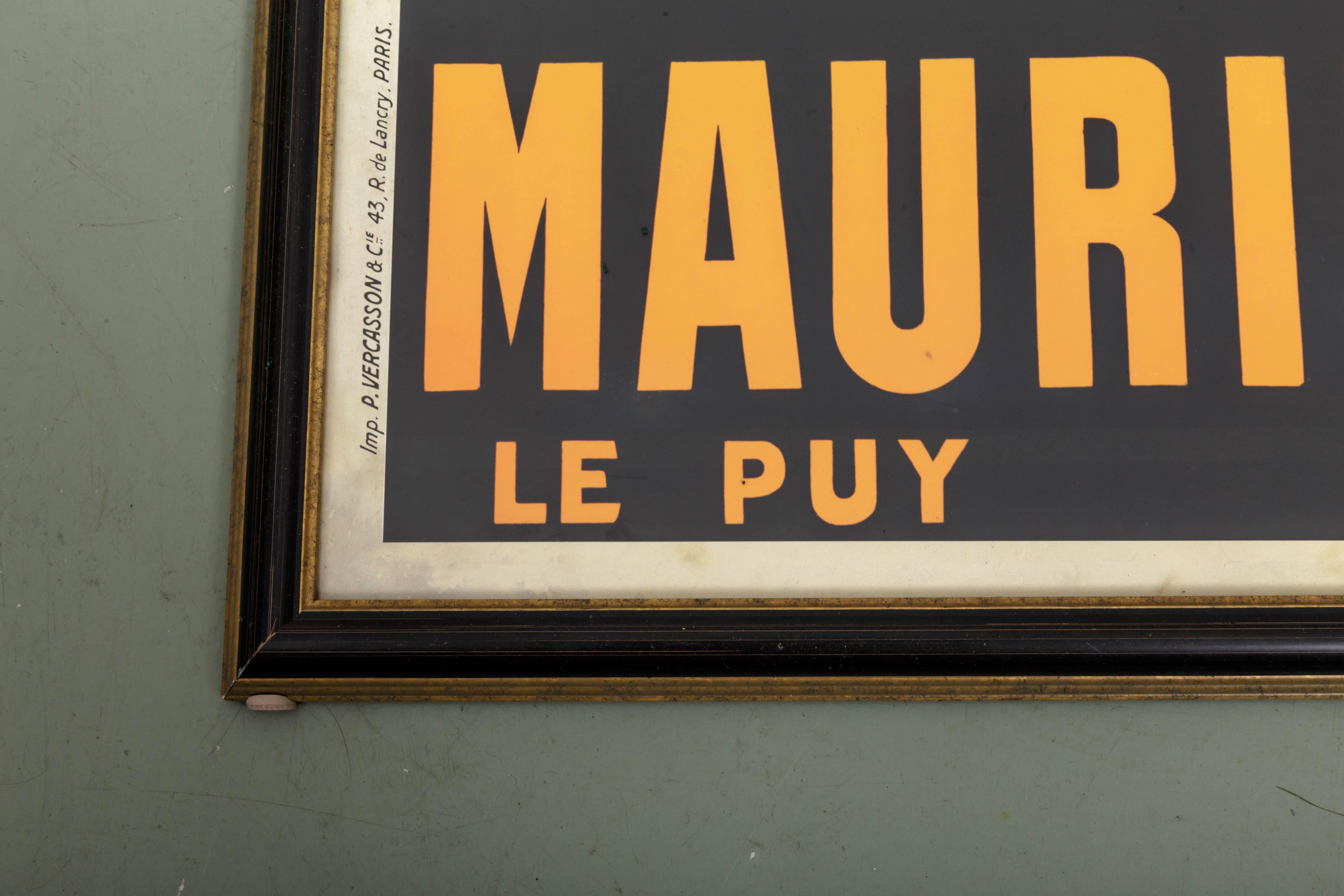 Maurin Quina Le Puy France Poster In Good Condition In Southampton, NY