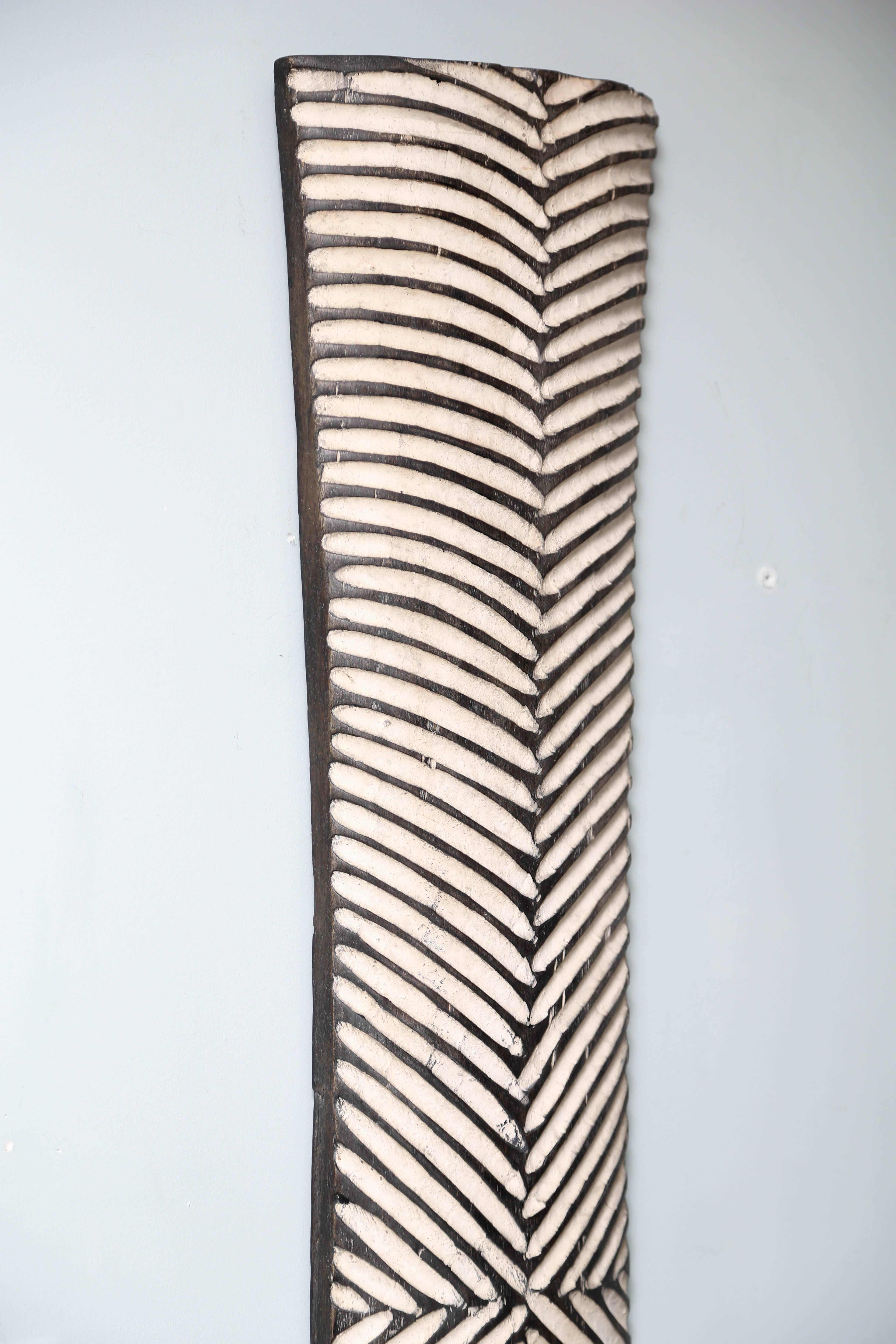 African Pr/Bamun Shields, Geometrically Hand-Carved Shields, Modern, sell one if needed For Sale