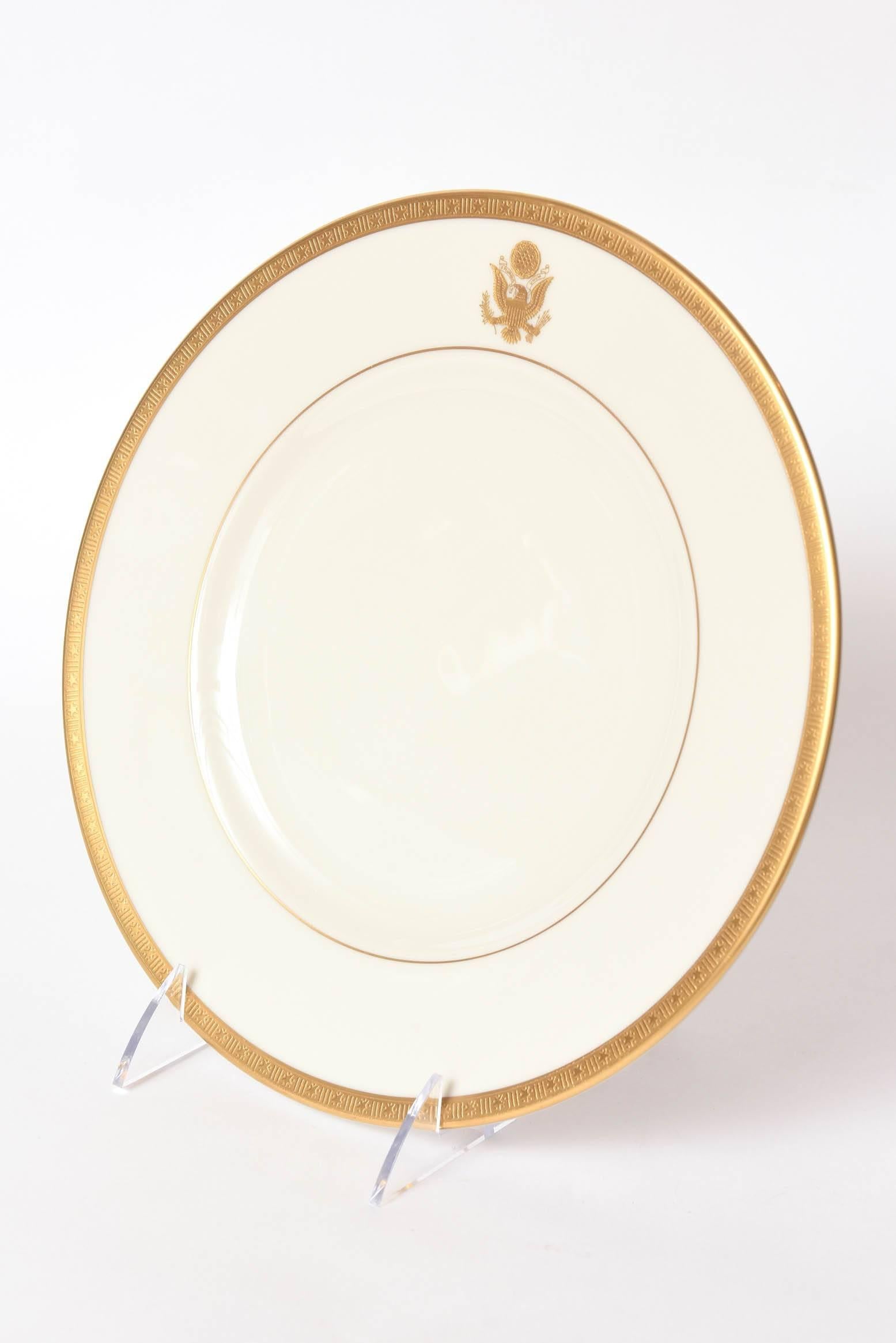 presidential dinner plates