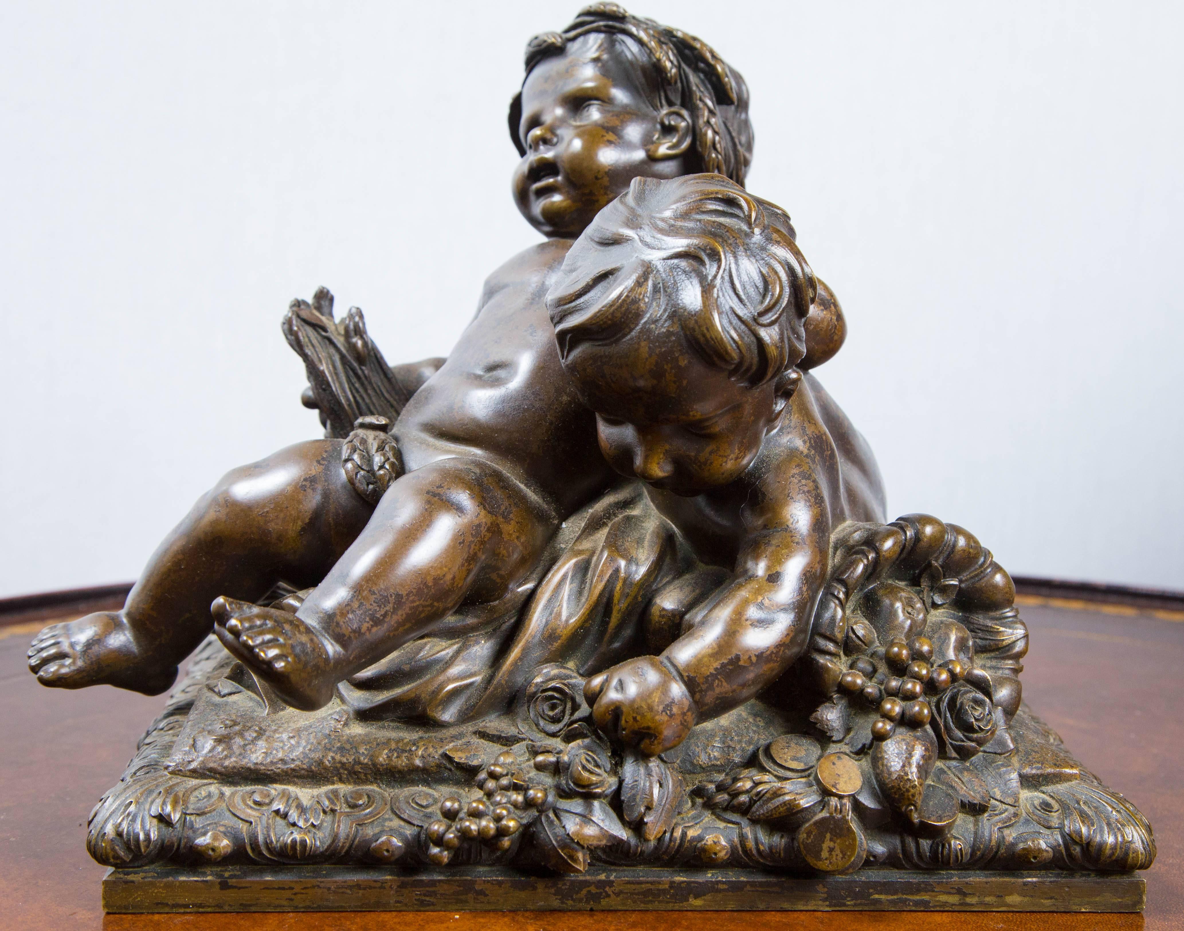 18th Century French Bronze after La Rue For Sale 1