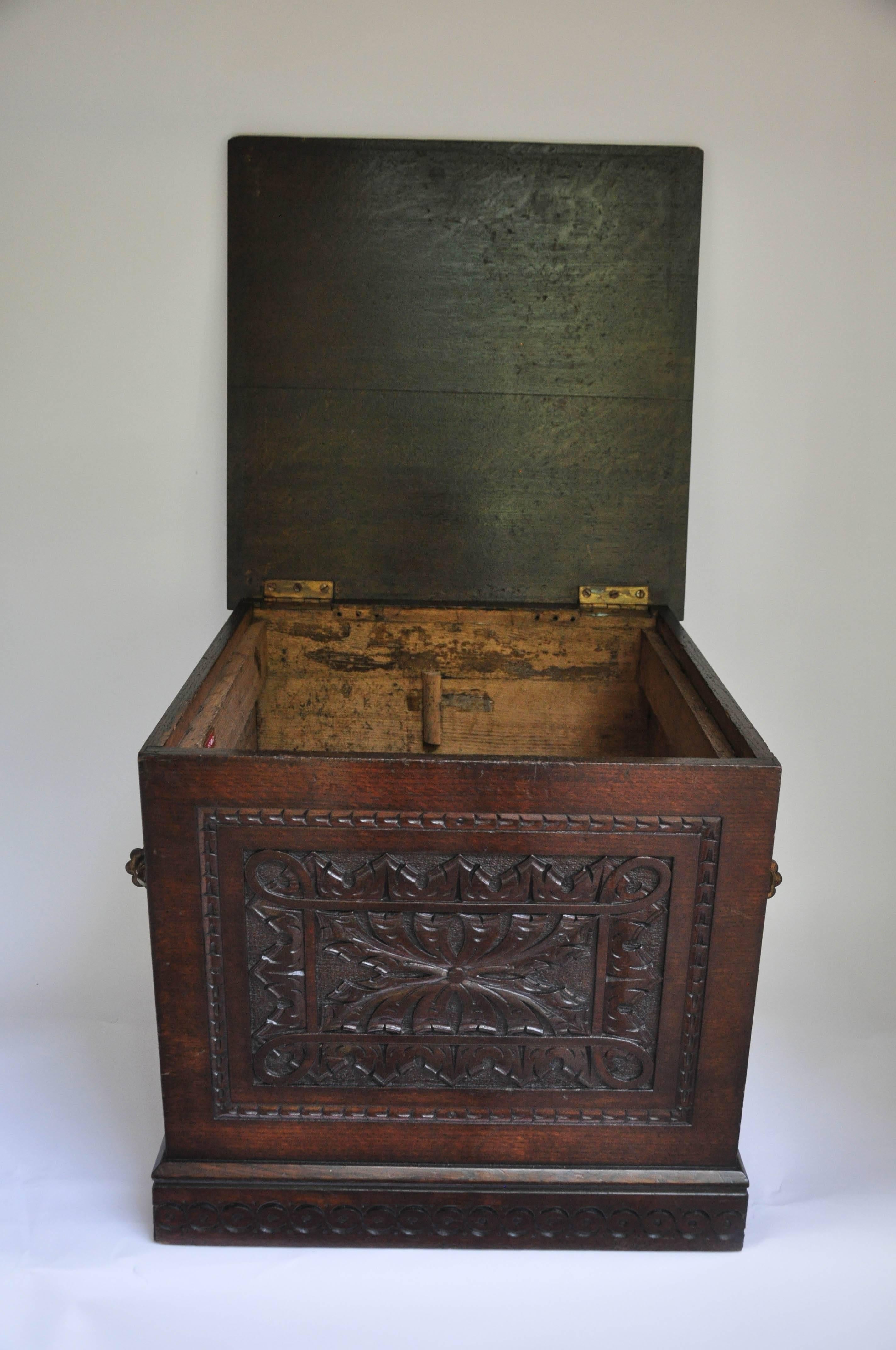 Jacobean Coal Box For Sale